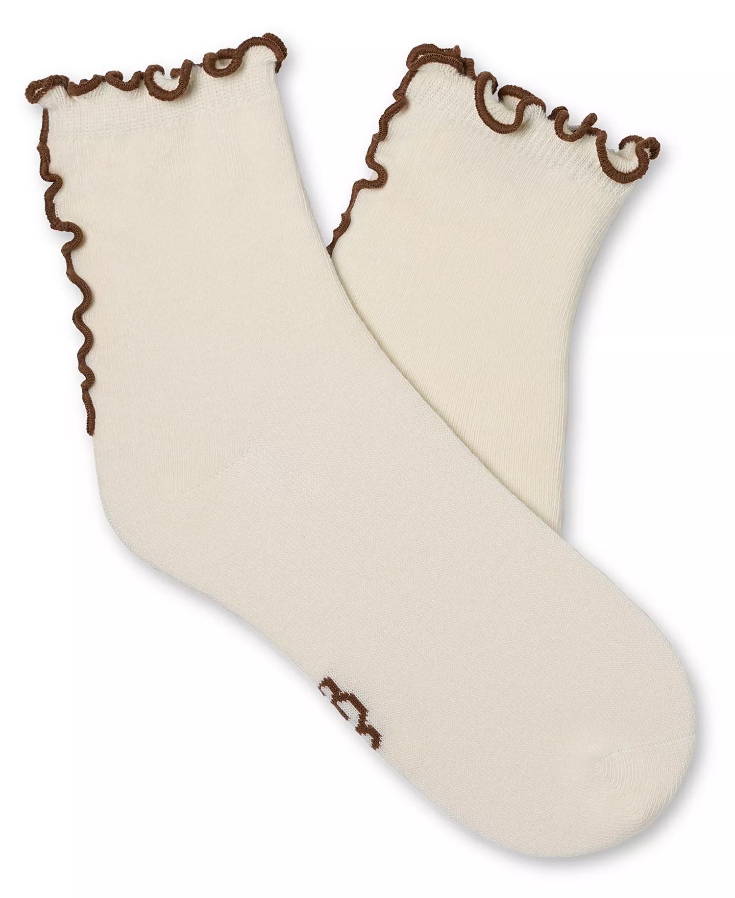 UGG Karsyn Lettuce Edge Quarter Sock