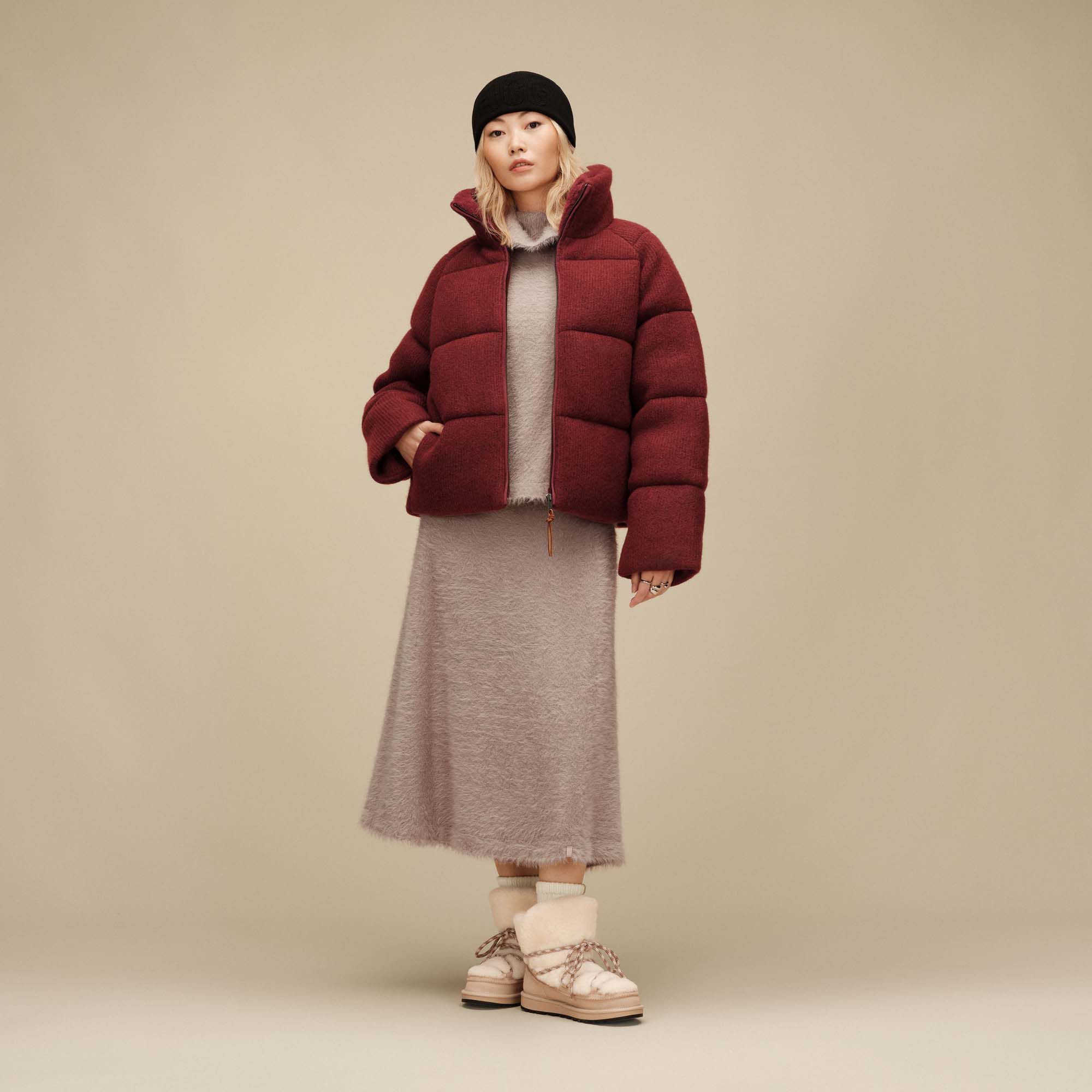 UGG Women's Vareta Knit Puffer Jacket