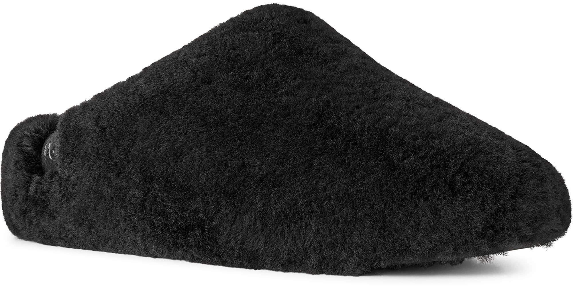 UGG Elea Fluffed Slip-On Slippers, Women's, Size 8, Black