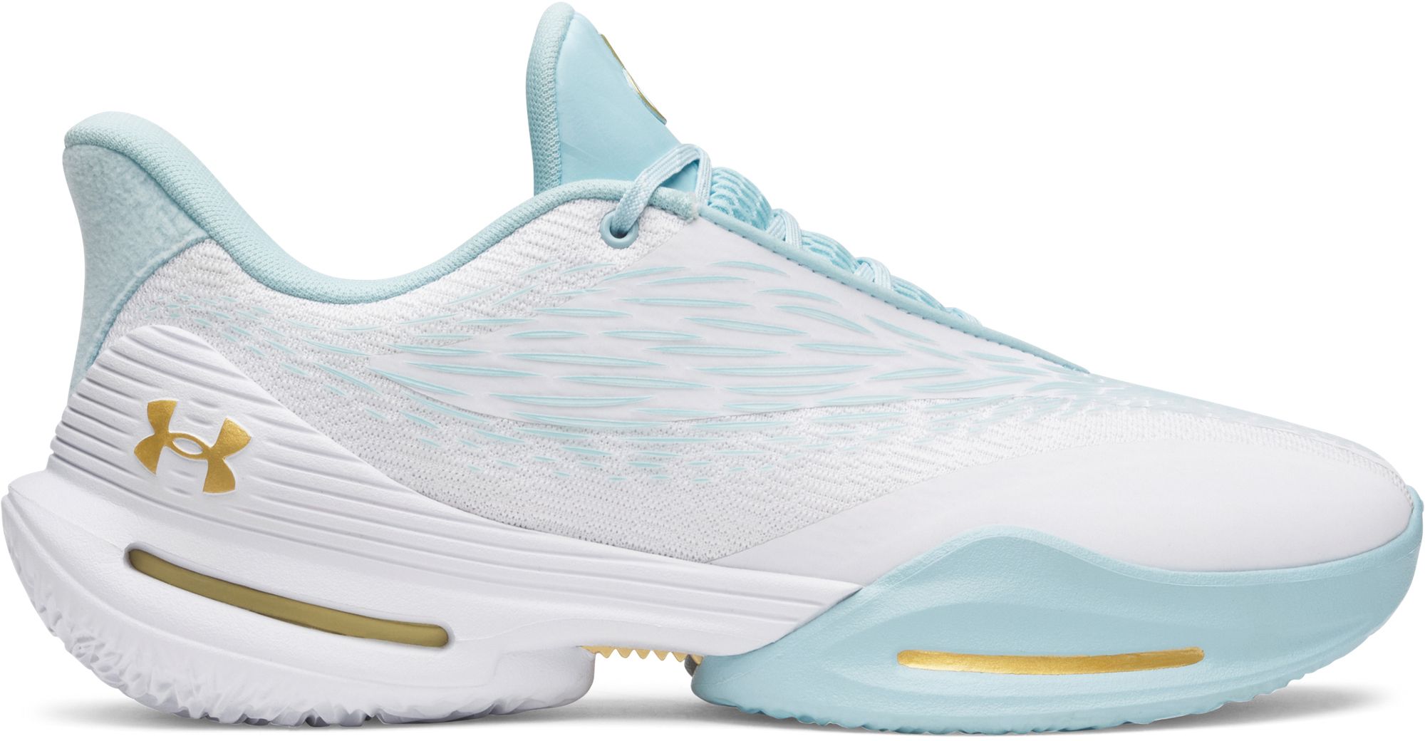 White/Opal Blue/Metallic Silver