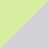Metallic Silver/Green