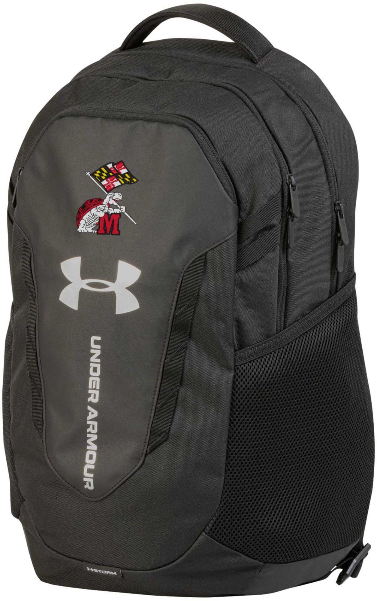 Under Armour Maryland Terrapins Black Hustle 6.0 Backpack