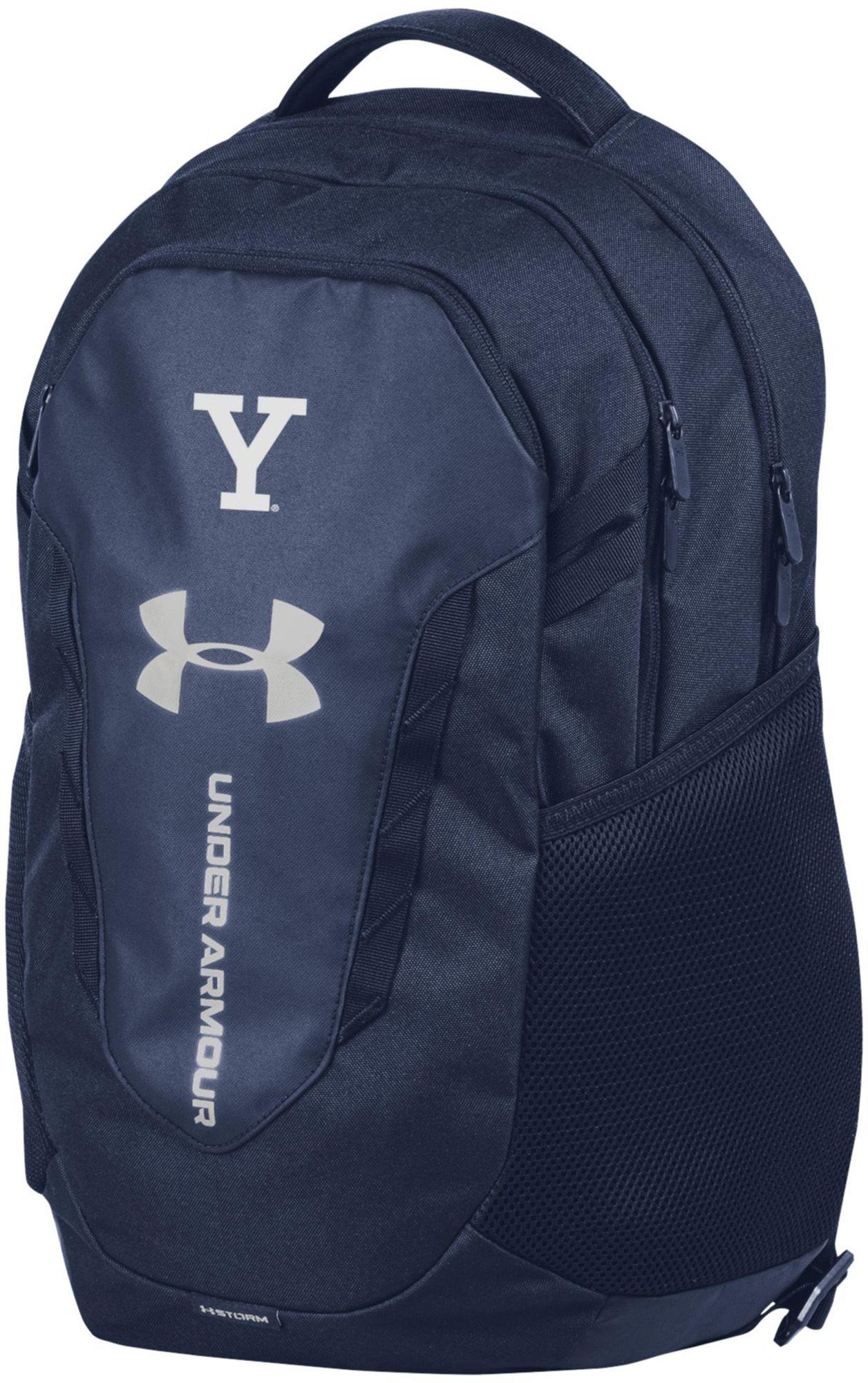 Under Armour Yale Bulldogs Black Hustle 6.0 Backpack