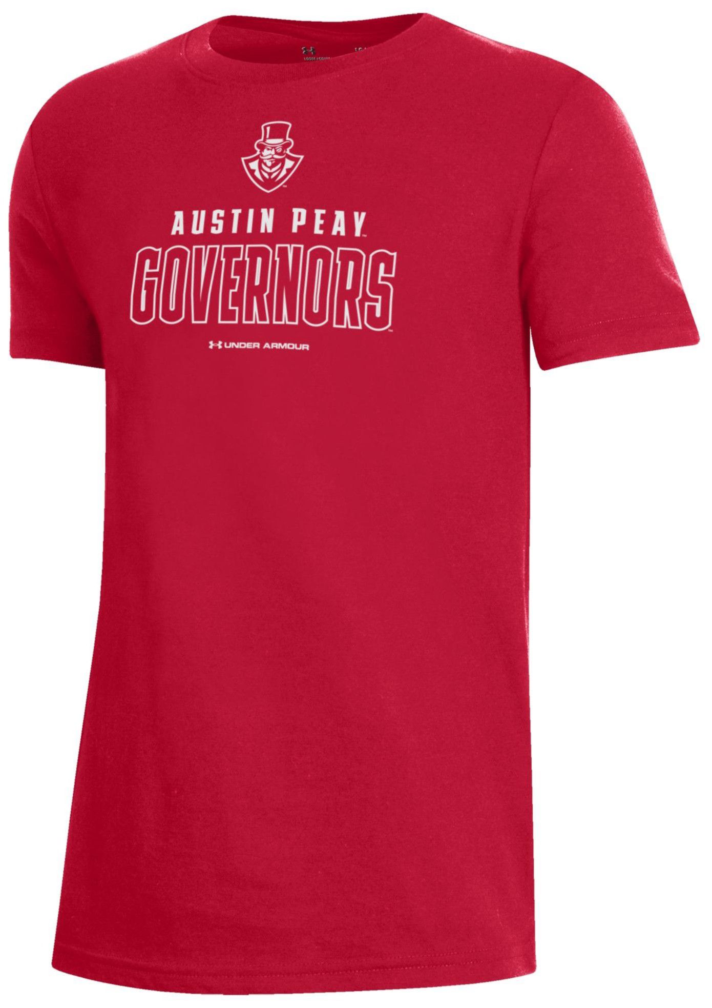 Under Armour Boys' Austin Peay Governors Red Sideline T-Shirt