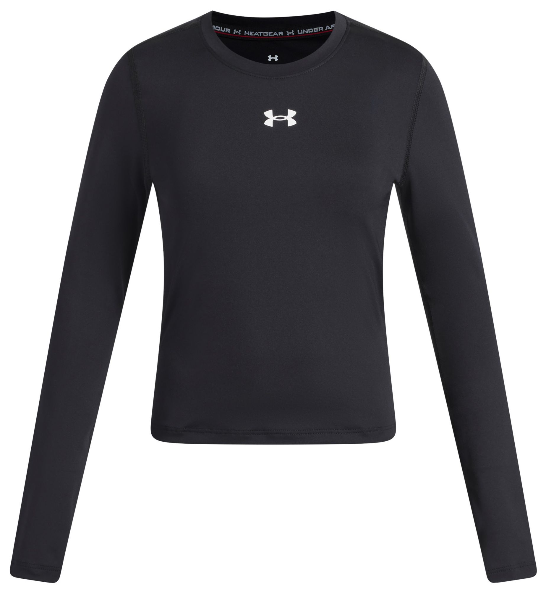 Under Armour Girls' HeatGear Long-Sleeve Shirt
