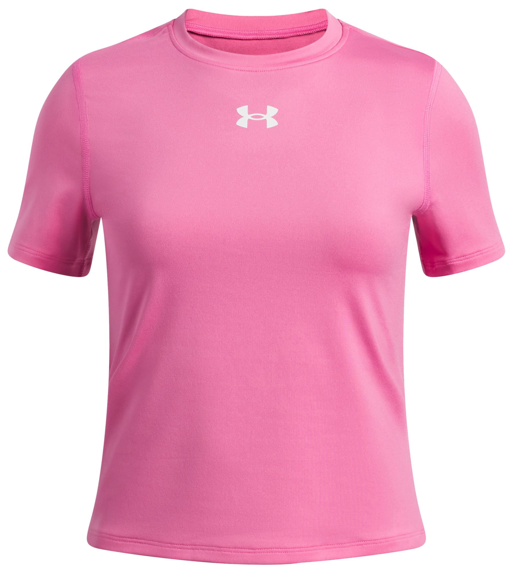 Under Armour Girls' HeatGear Short-Sleeve Shirt