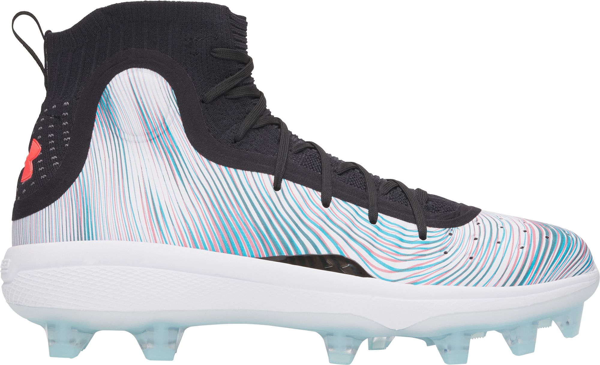 Under Armour Men's Curry 4 Mid TPU Baseball Cleats