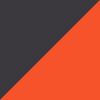 Black/Orange