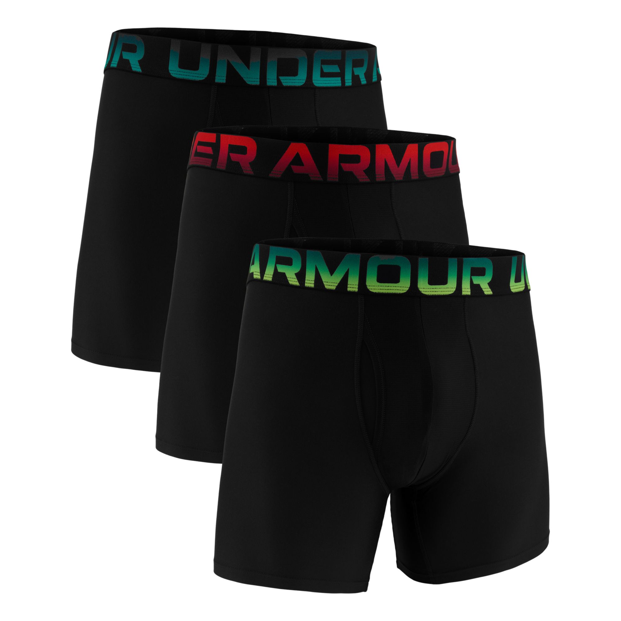 Under Armour Men's Performance Tech Mesh Boxer Briefs – 3 Pack