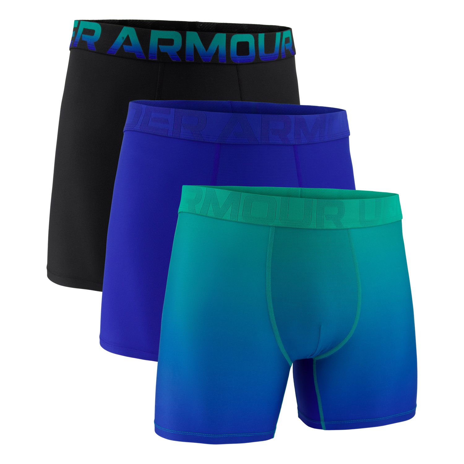Under Armour Men's Performance Tech Mesh Boxer Briefs – 3 Pack