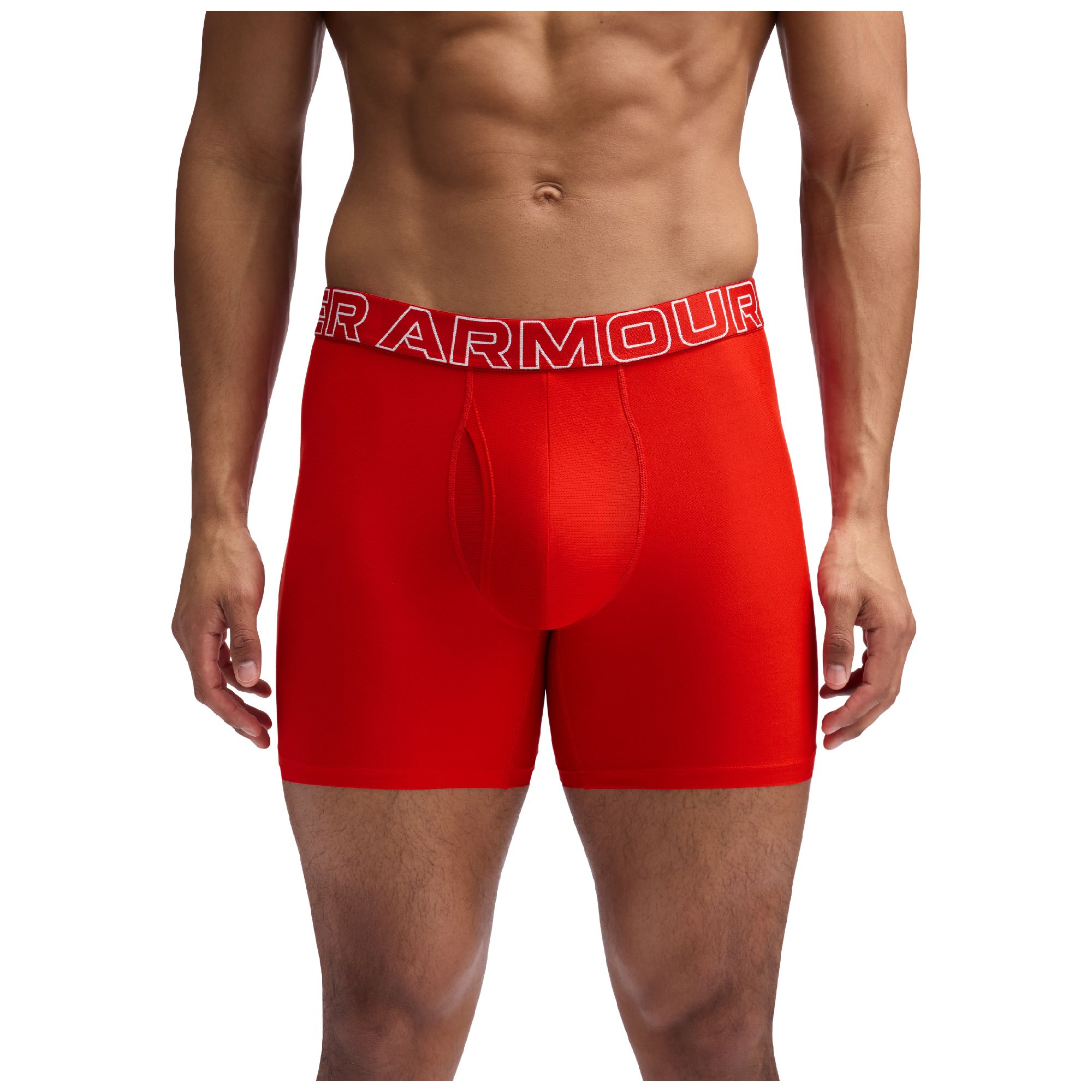 Under Armour Men's Performance Tech 6” Solid Boxer Briefs – 3 Pack