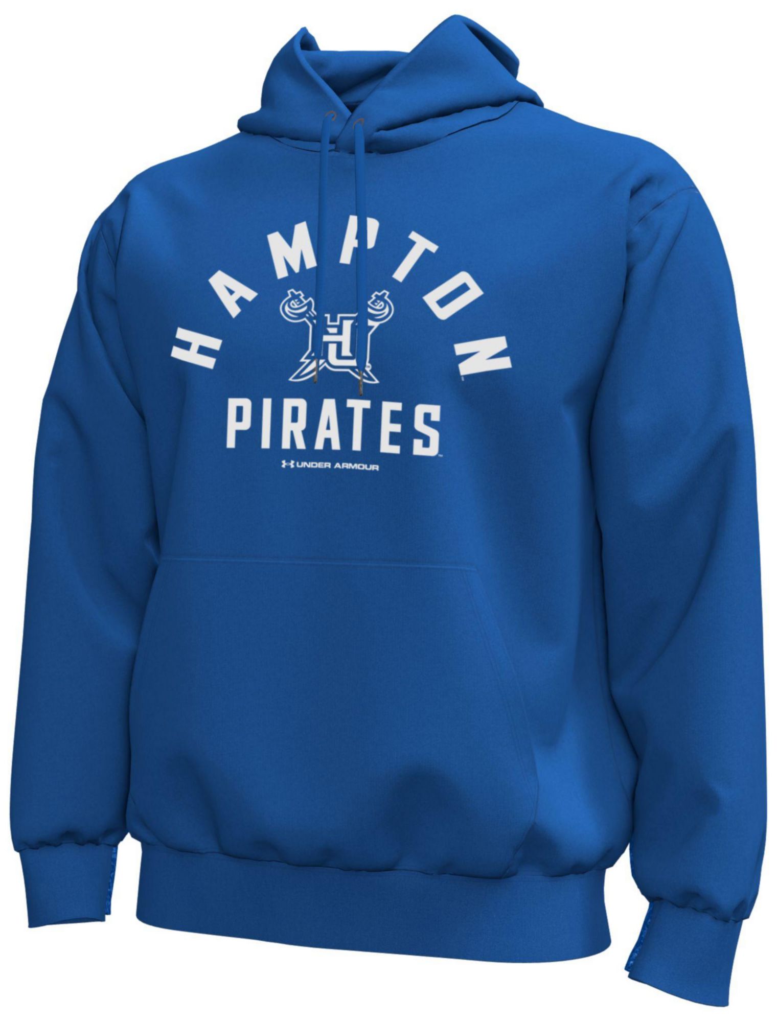 Under Armour Men's Hampton Pirates Royal Icon Fleece Hoodie