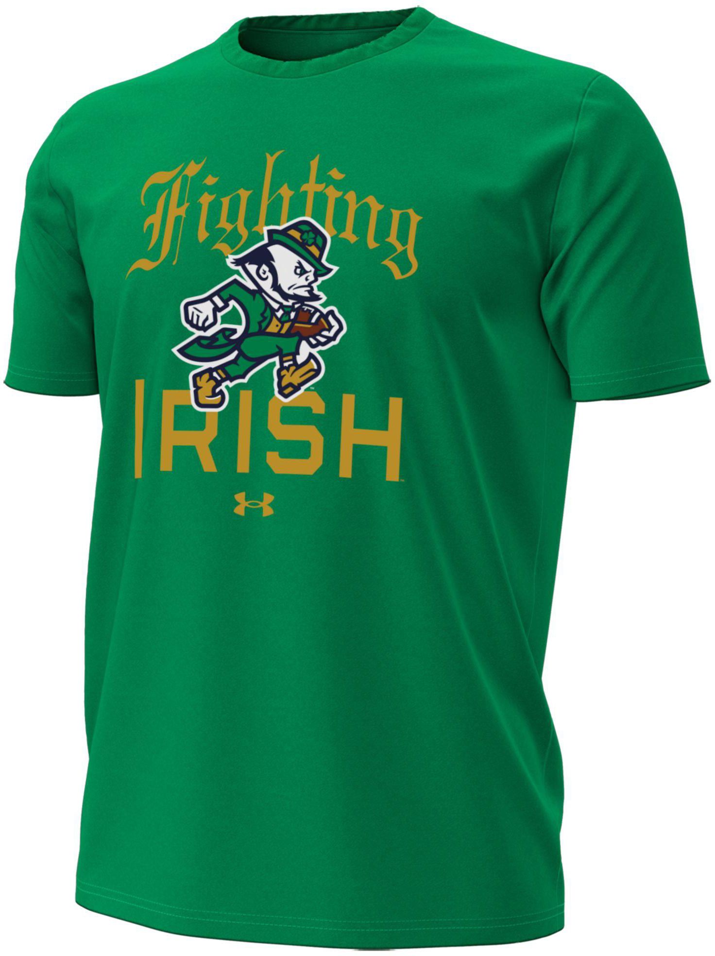 Under Armour Men's Notre Dame Fighting Irish Performance Sporting Lep T-Shirt
