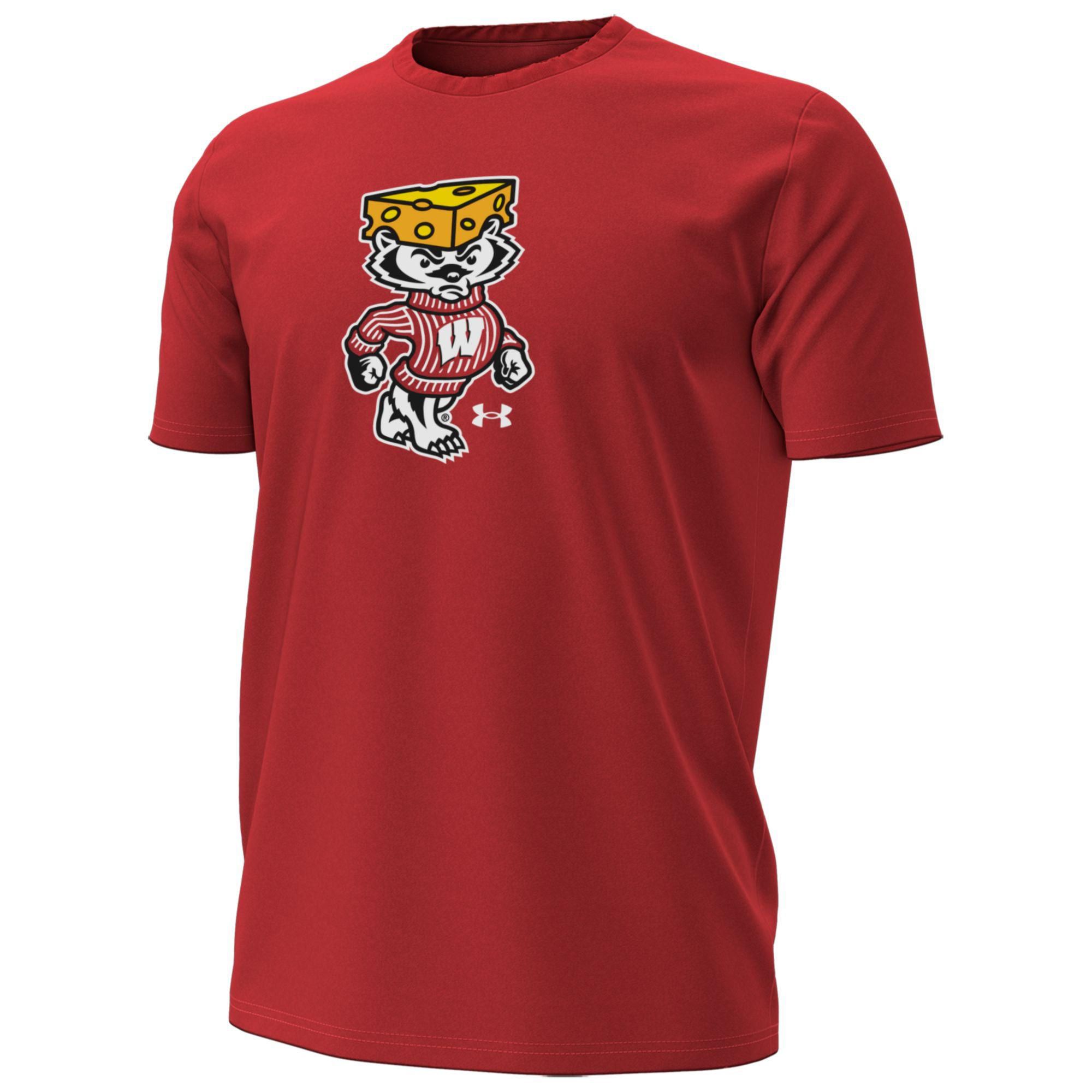 Under Armour Men's Wisconsin Badgers Bucky T-Shirt