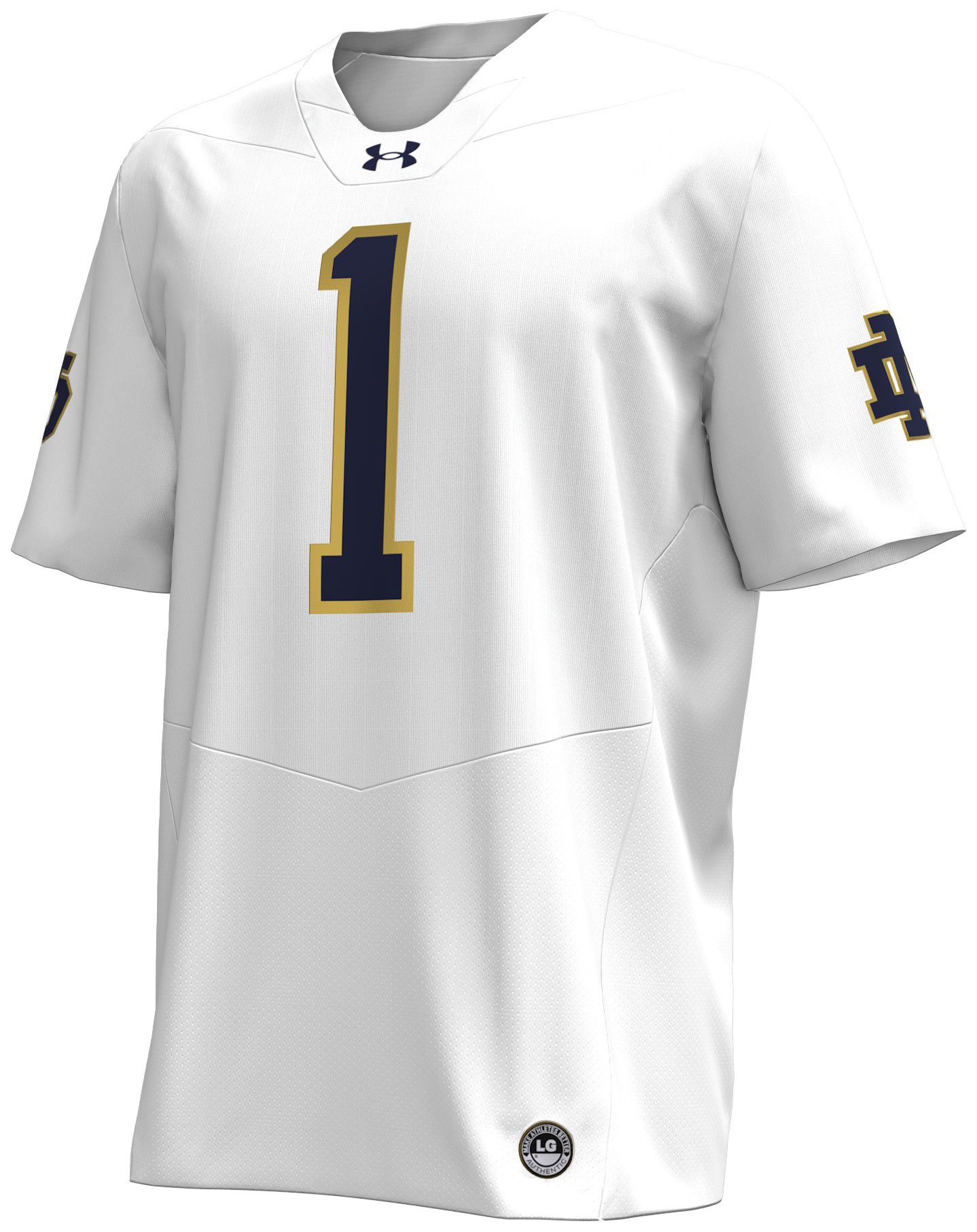 Under Armour Men's Notre Dame Fighting Irish White Replica Jersey