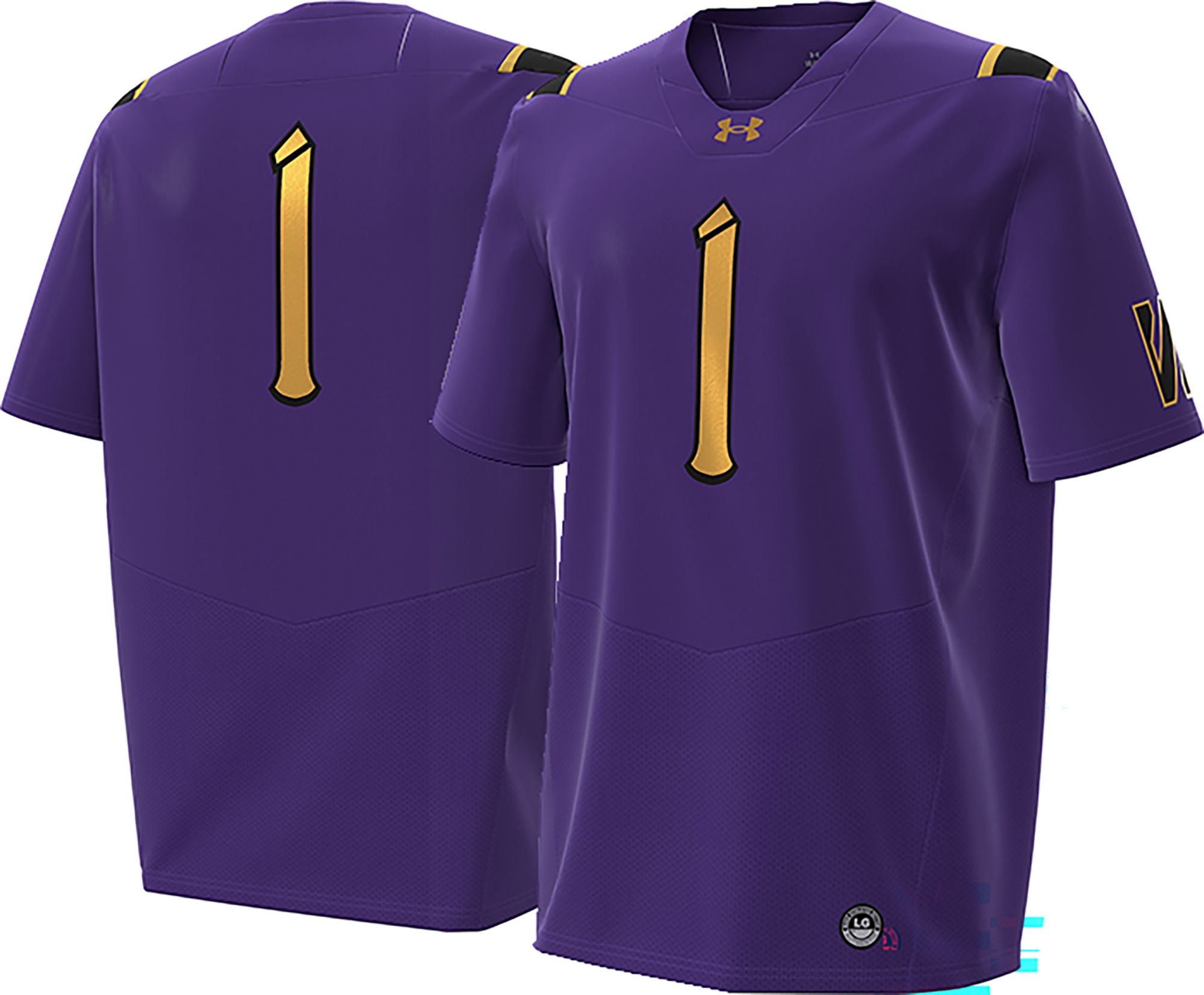 Under Armour Men's Northwestern Wildcats Black Special Games Gothic Jersey