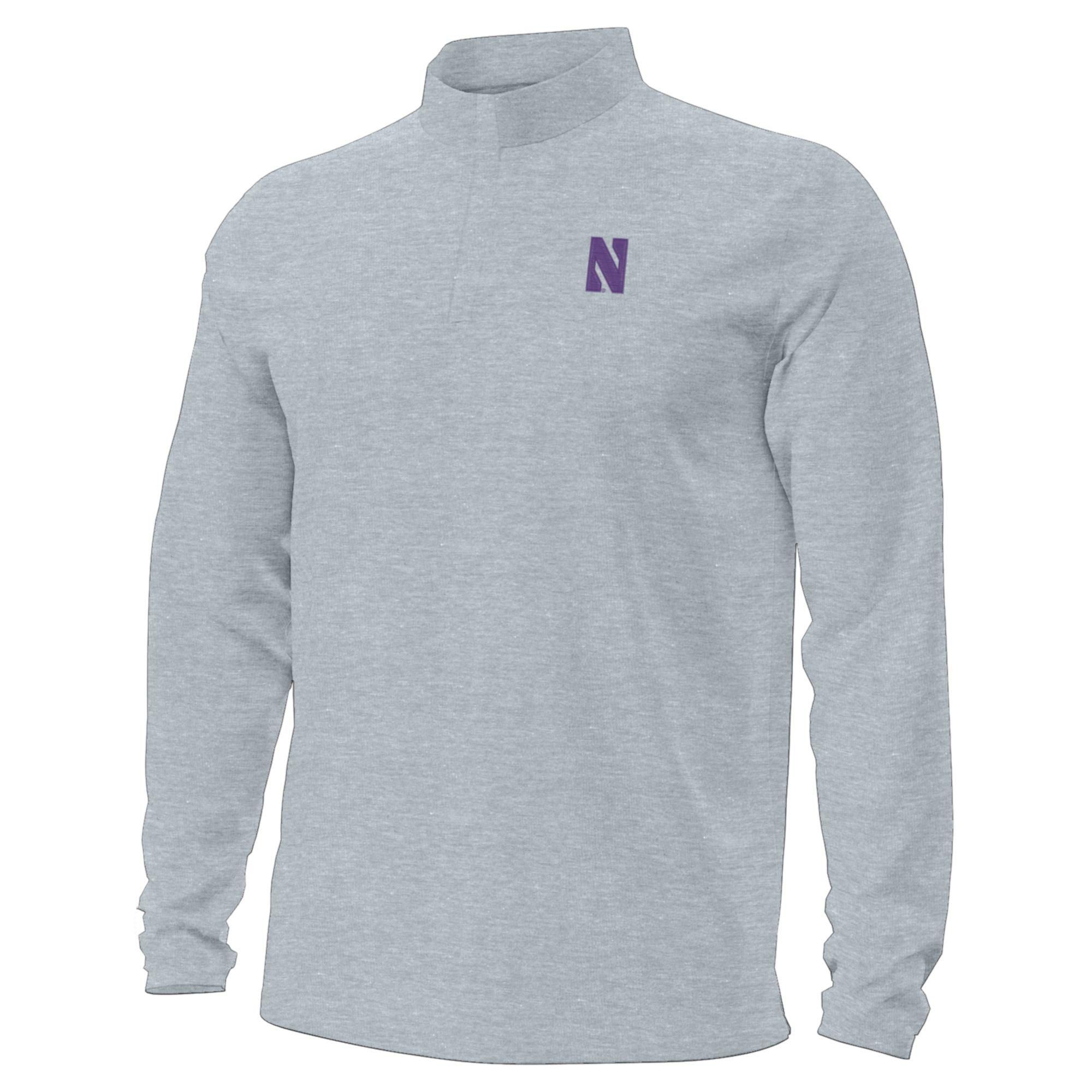 Under Armour Men's Northwestern Wildcats Grey Motion 1/4-Zip Pullover