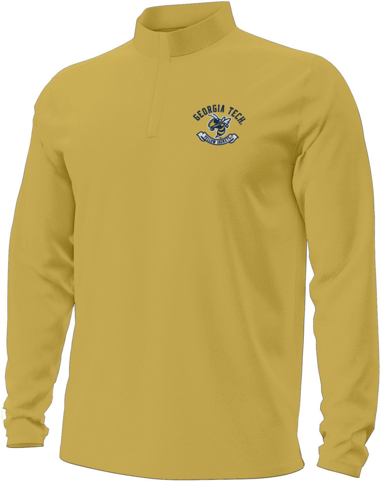 Under Armour Men's Georgia Tech Yellow Jackets Gold Rush 1/4-Zip Jacket
