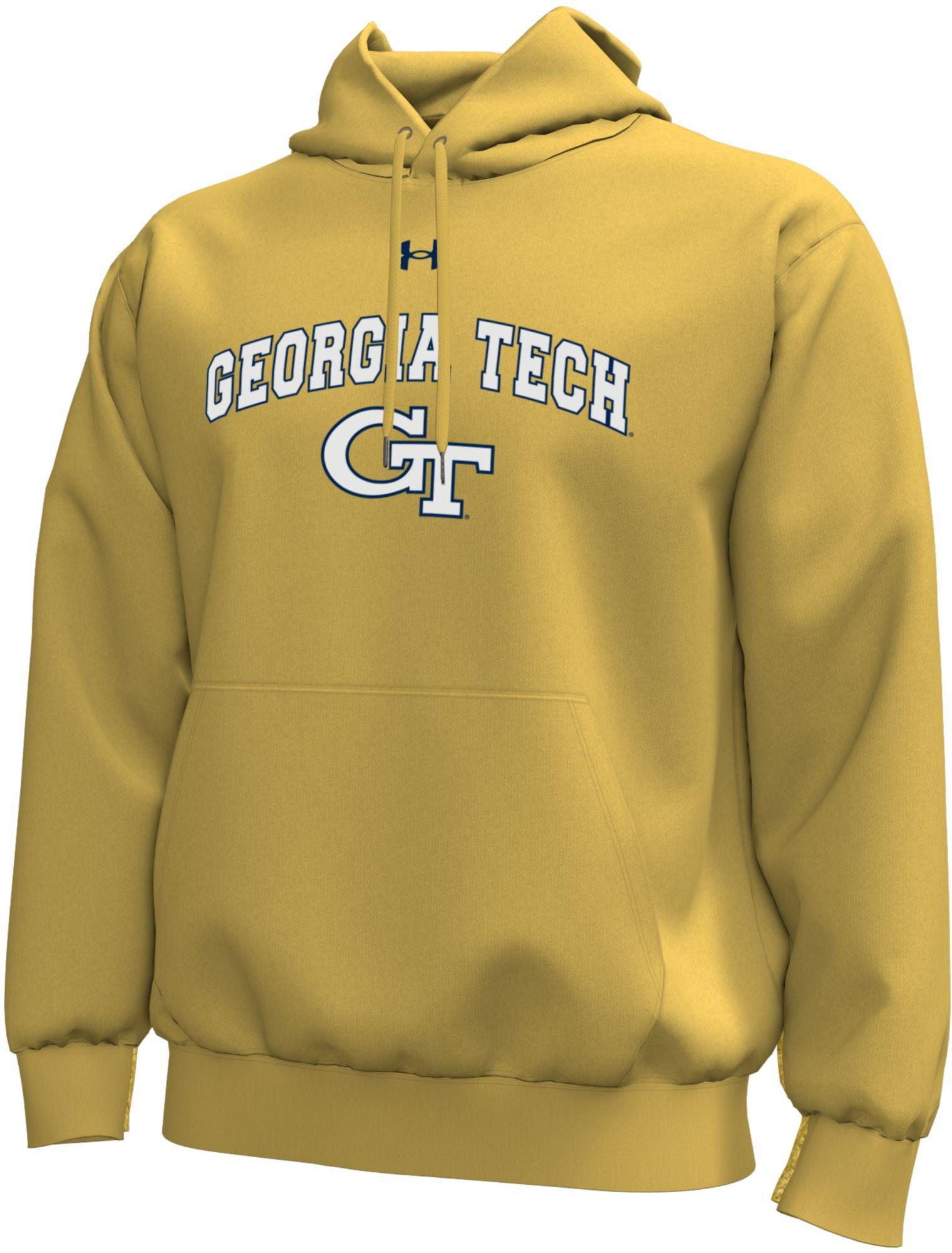 Under Armour Men's Georgia Tech Yellow Jackets Gold Rush Pullover Hoodie