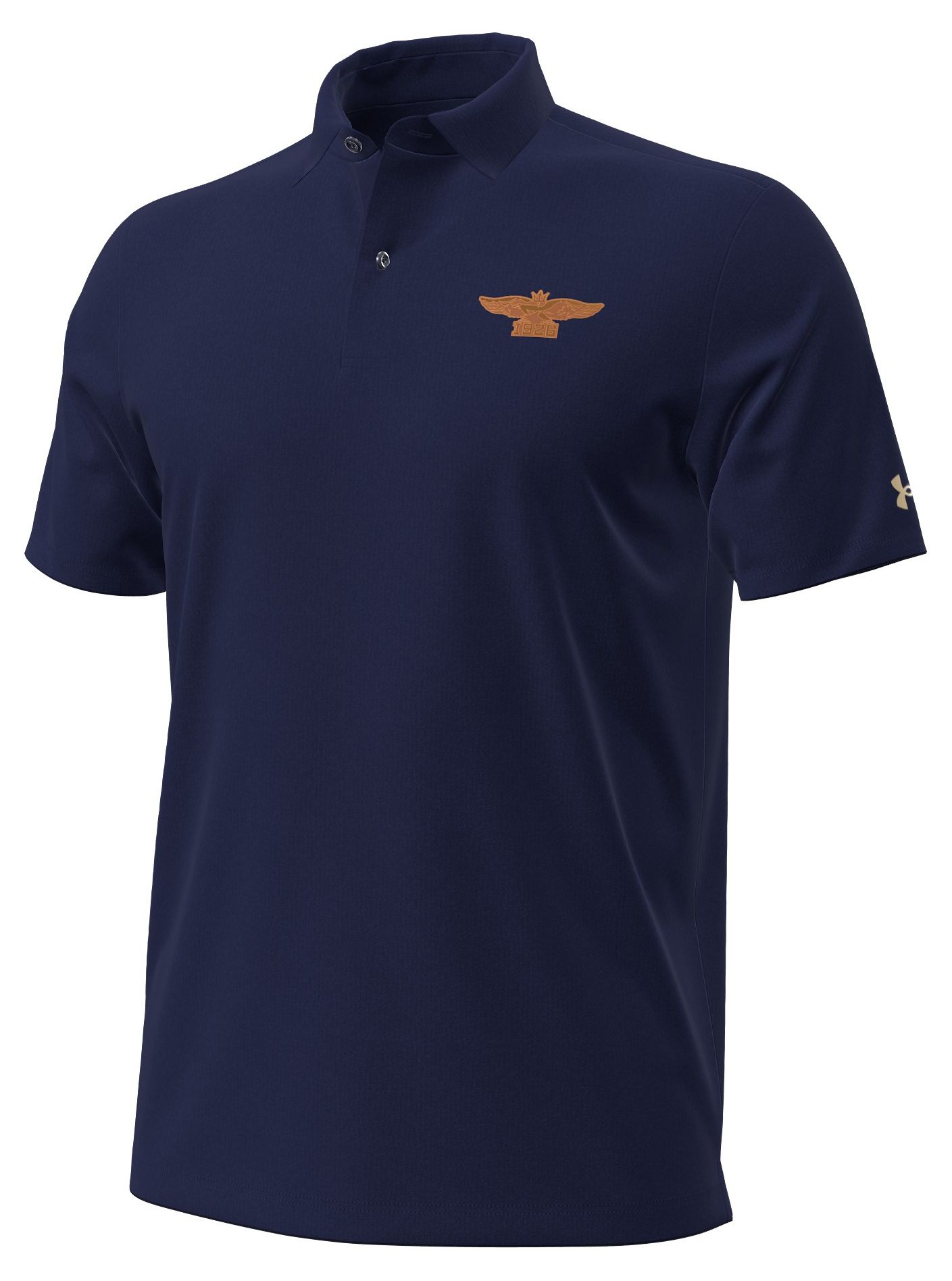 Under Armour Men's Navy Midshipmen 100th Anniversary Playoff Polo