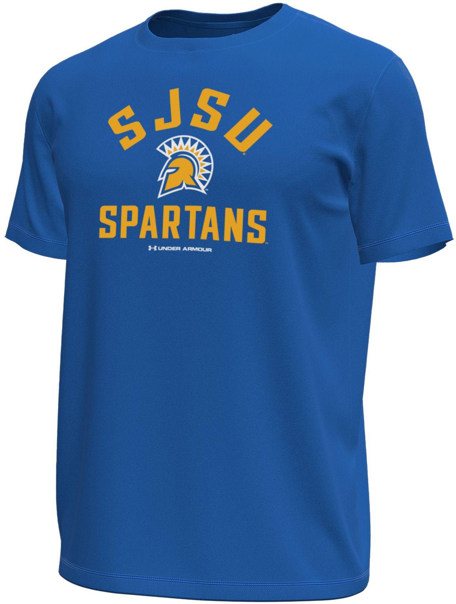Under Armour Men's San Jose State Spartans Royal Tech Stretch T-Shirt
