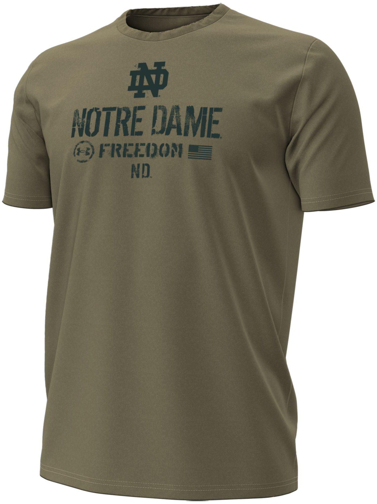 Under Armour Men's Notre Dame Fighting Irish Federal Tan Shirt