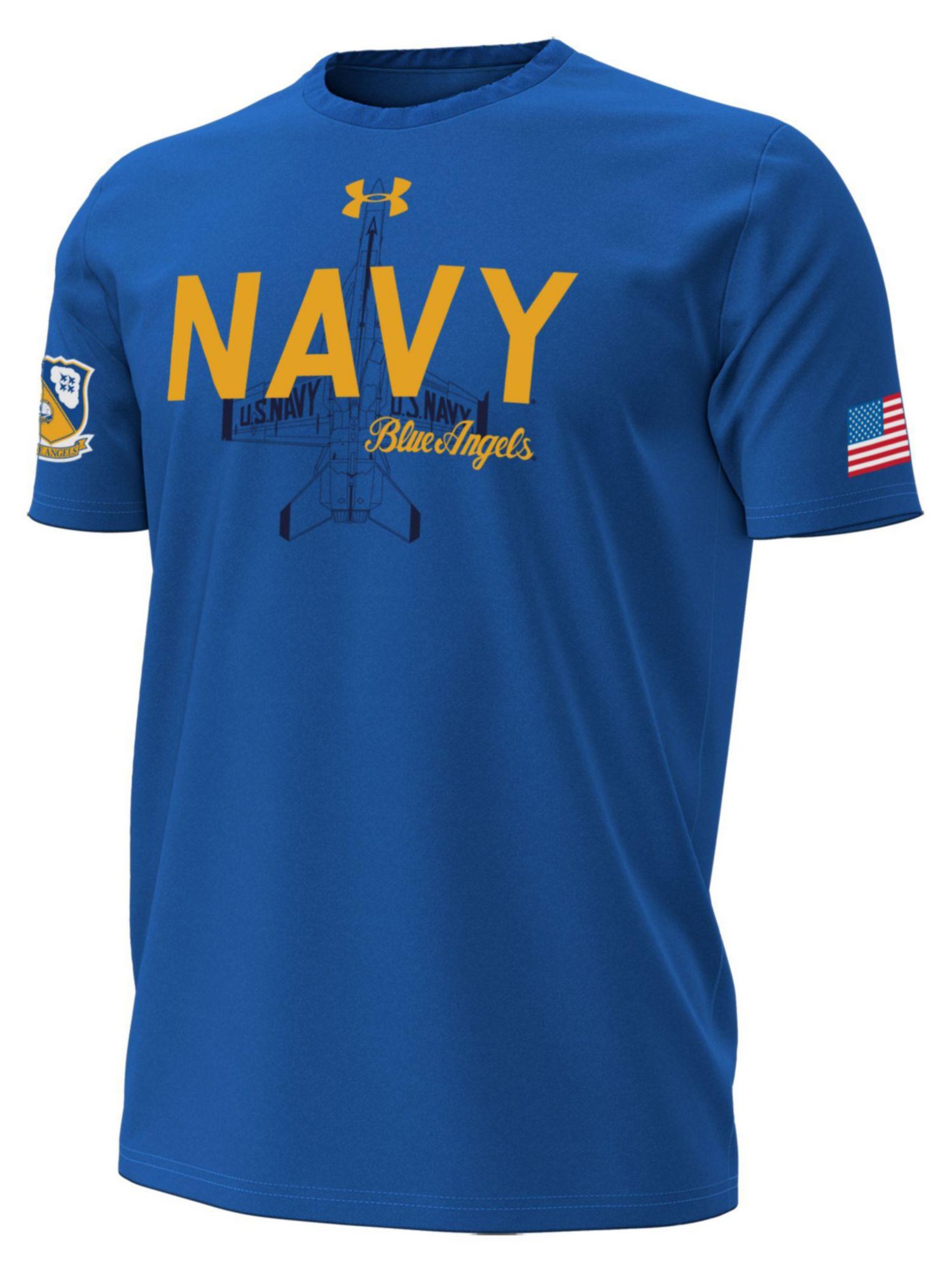 Under Armour Men's Navy Midshipmen Royal Angels T-Shirt
