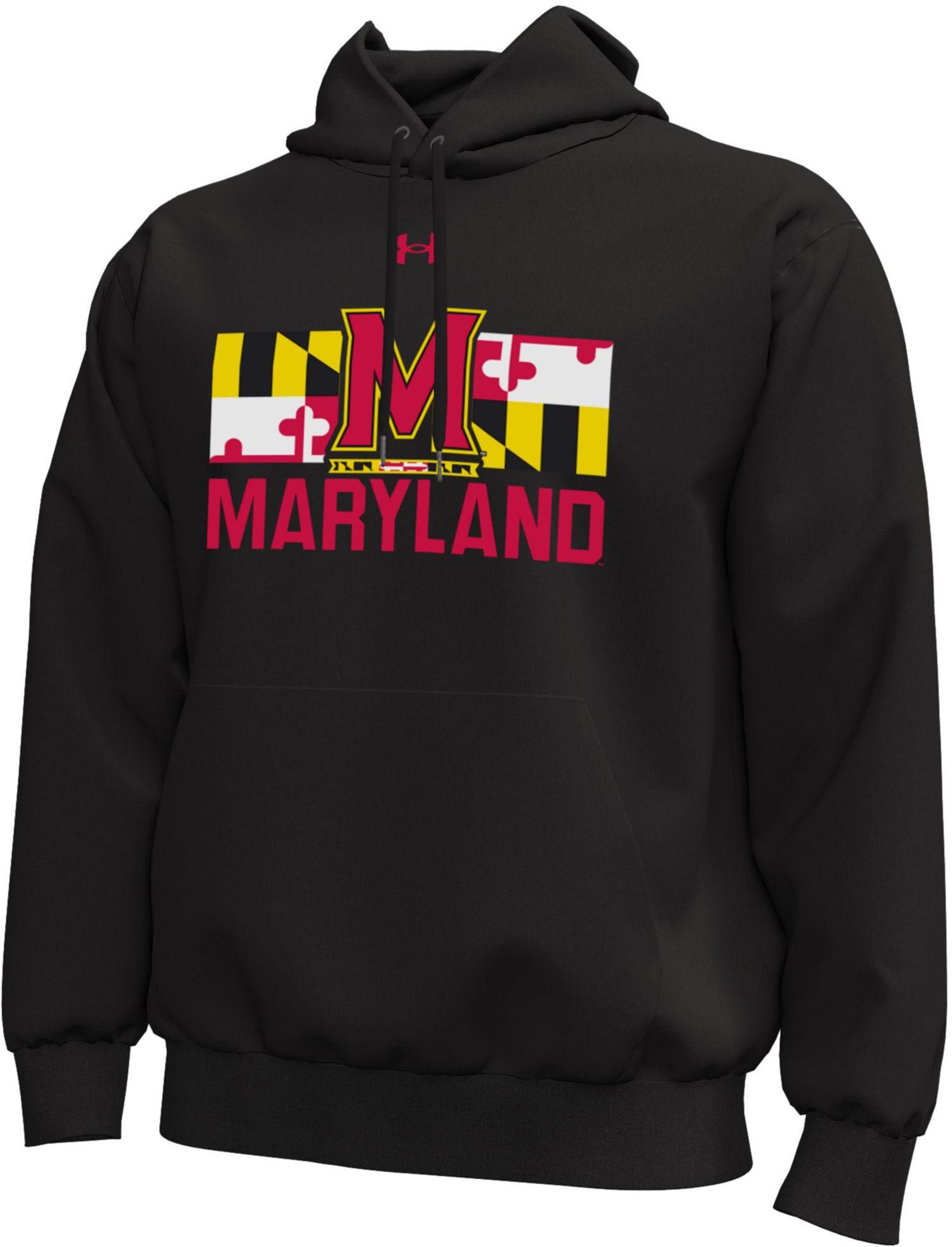 Under Armour Men's Maryland Terrapins Black State Pride Pullover Hoodie