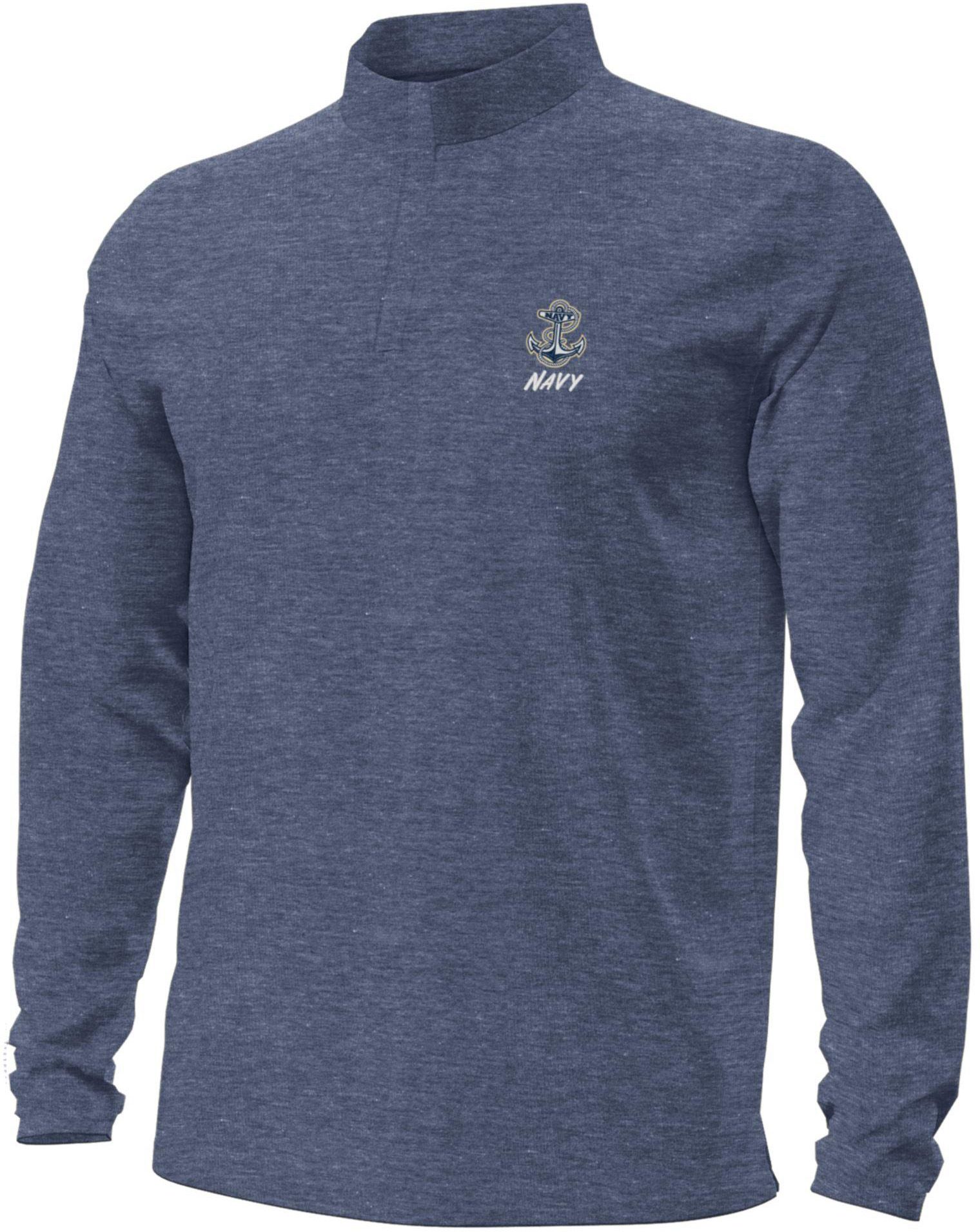Under Armour Men's Navy Midshipmen Anchor 1/4 Zip Jacket