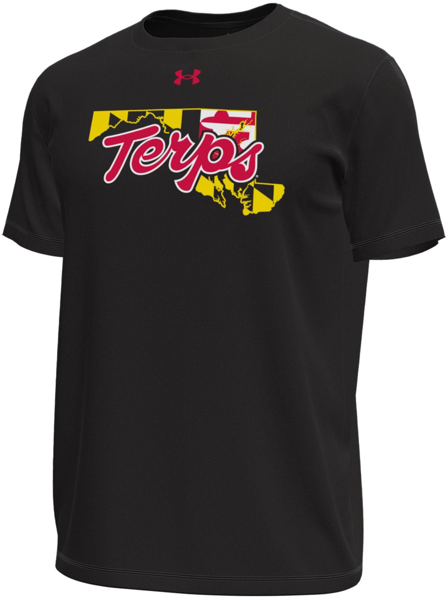 Under Armour Men's Maryland Terrapins Black State Pride T-Shirt