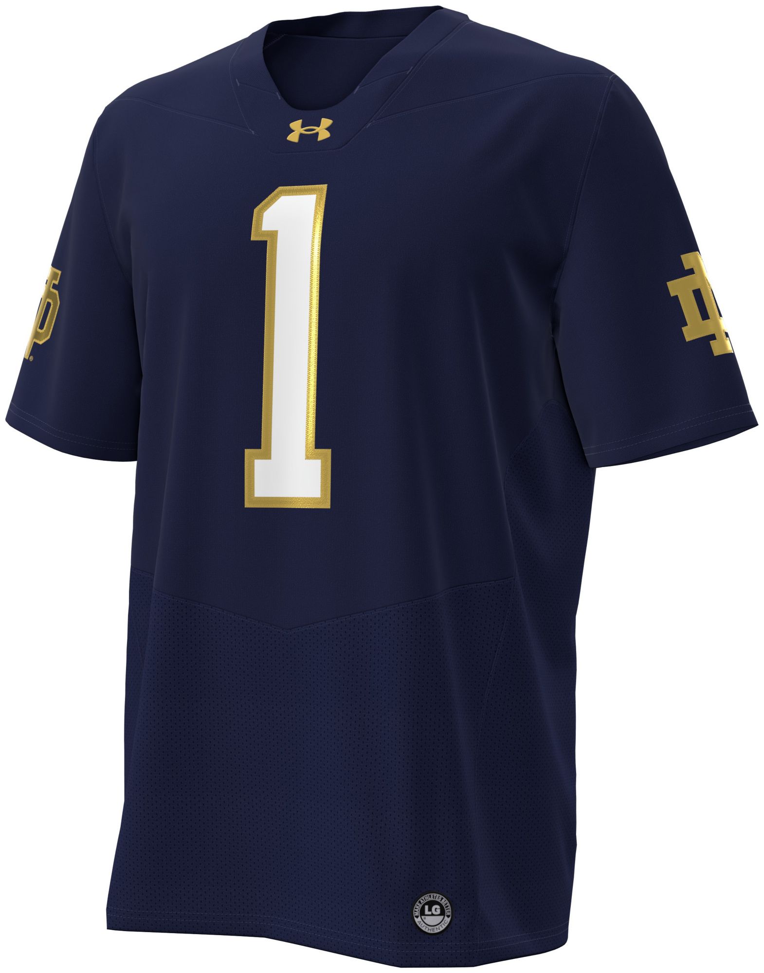 Under Armour Men's Notre Dame Fighting Irish Navy Replica Jersey