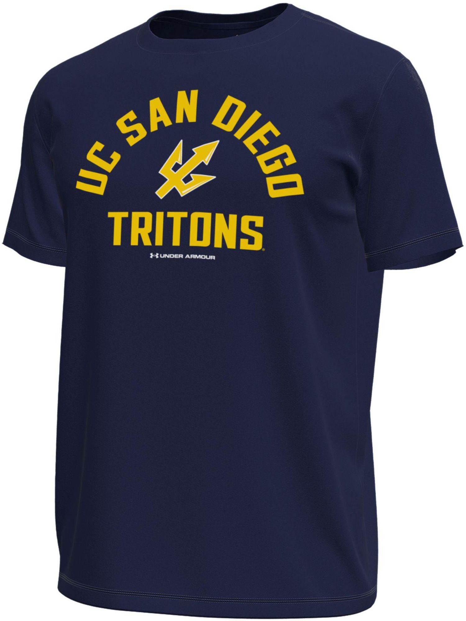 Under Armour Men's UC San Diego Tritons Navy Tech Stretch T-Shirt