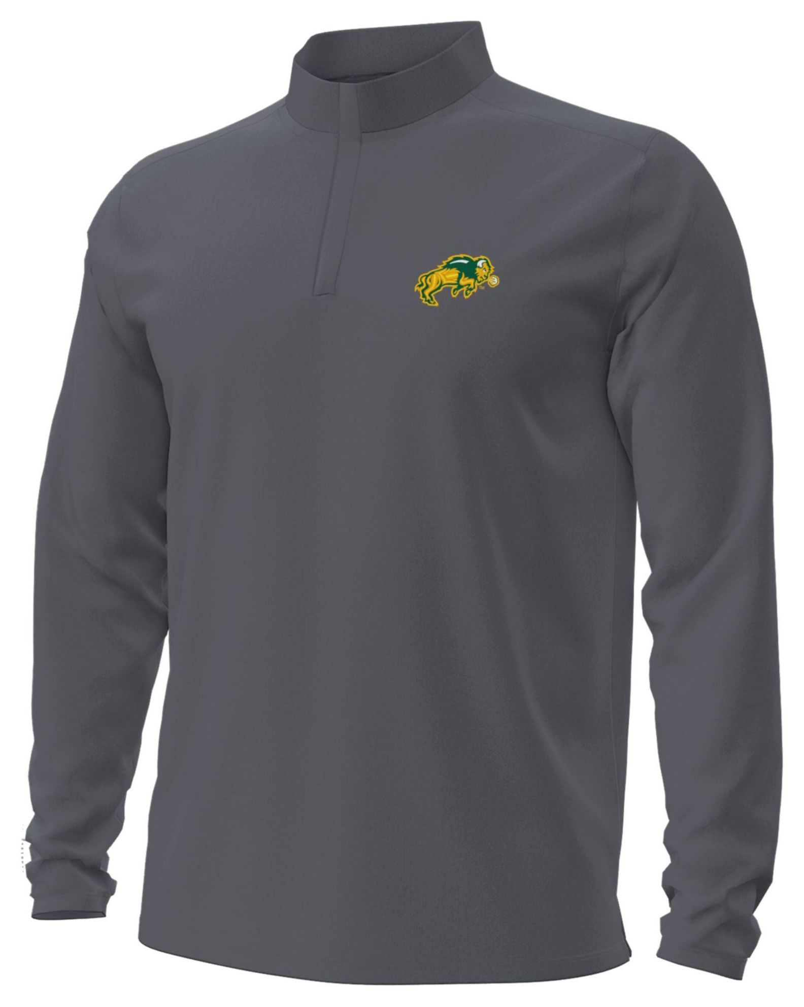 Under Armour Men's North Dakota State Bison Castlerock Gray Motion 1/4 Zip Jacket