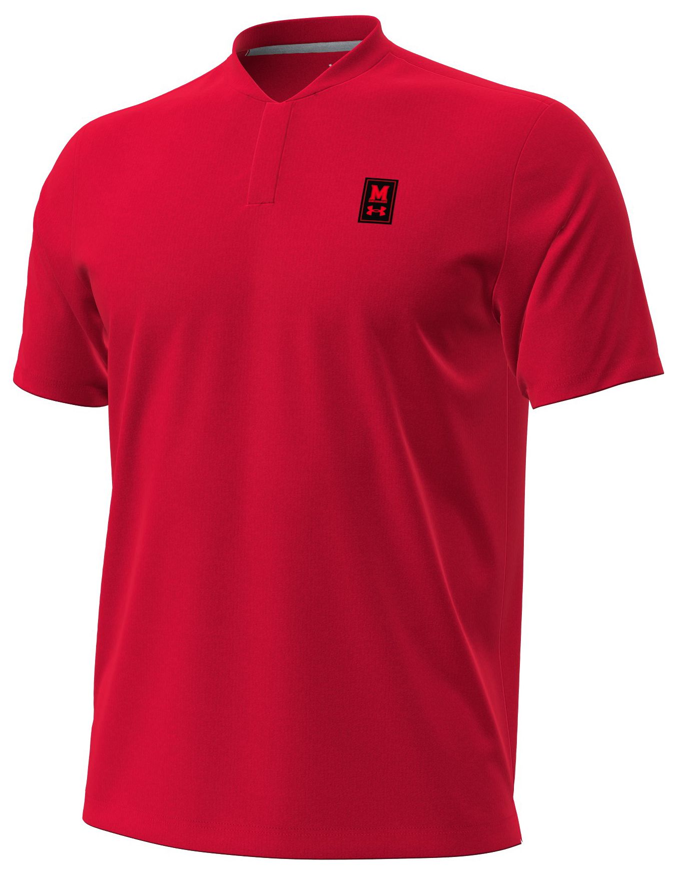 Under Armour Men's Maryland Terrapins Red Gameday Playoff Bladed Polo