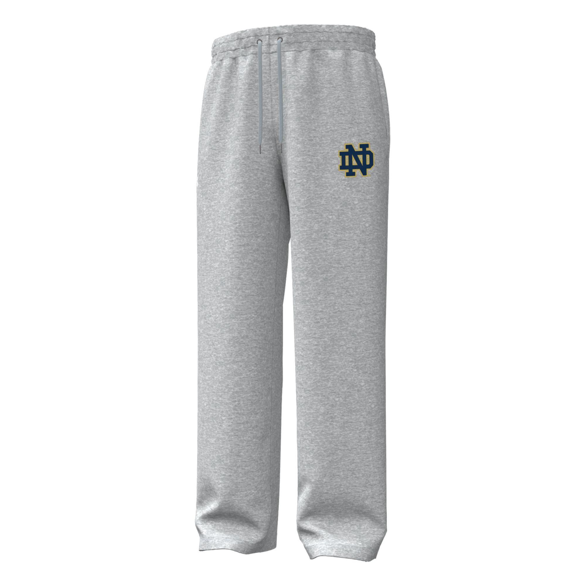 Under Armour Men's Notre Dame Fighting Irish Grey Icon Fleece Pants