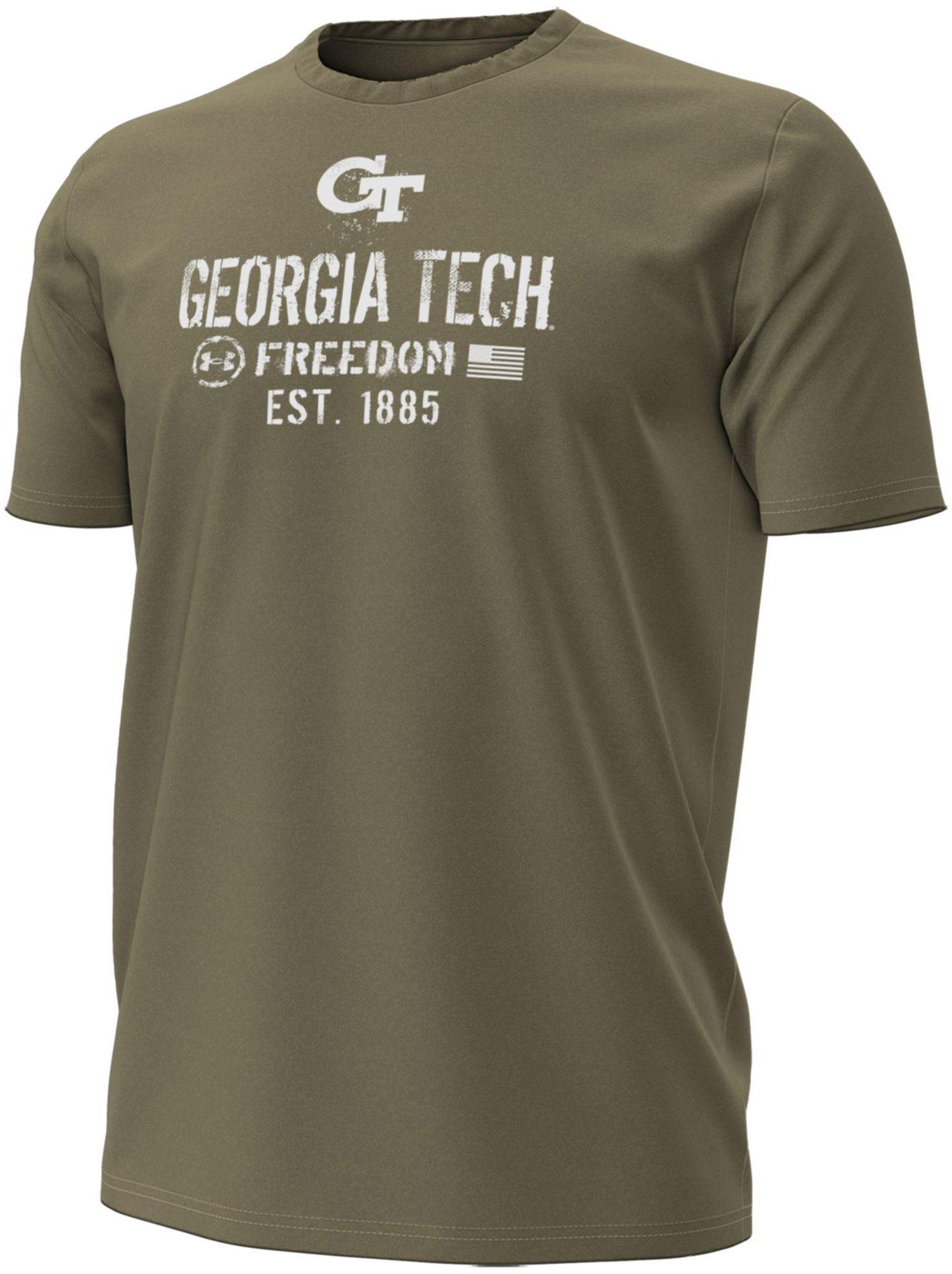 Under Armour Men's Georgia Tech Yellow Jackets 2026 Freedom T-Shirt