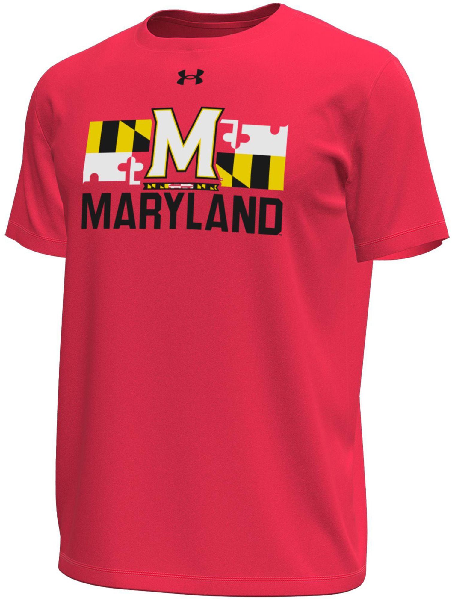 Under Armour Men's Maryland Terrapins Red State Pride T-Shirt