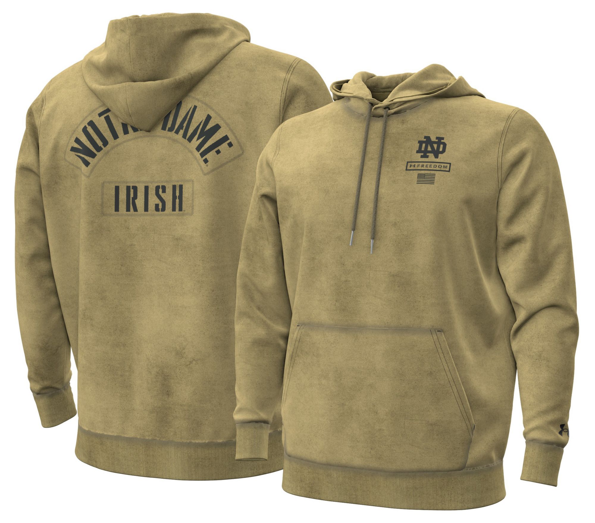 Under Armour Men's Notre Dame Fighting Irish Foundation Icon Hoodie
