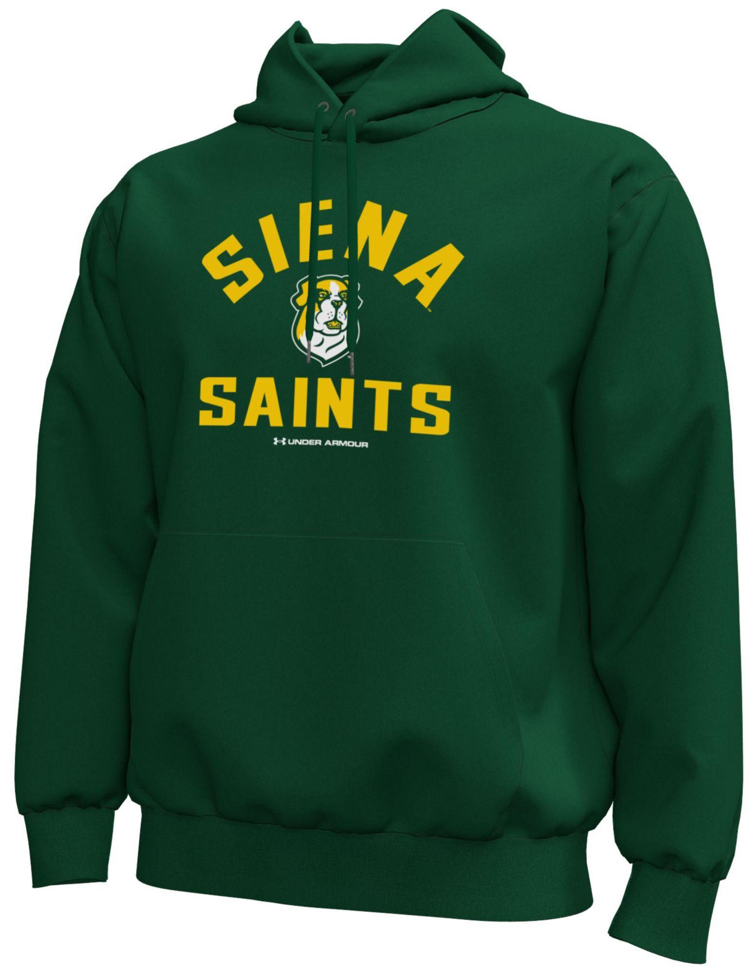 Under Armour Men's Siena Saints Green Icon Fleece Hoodie