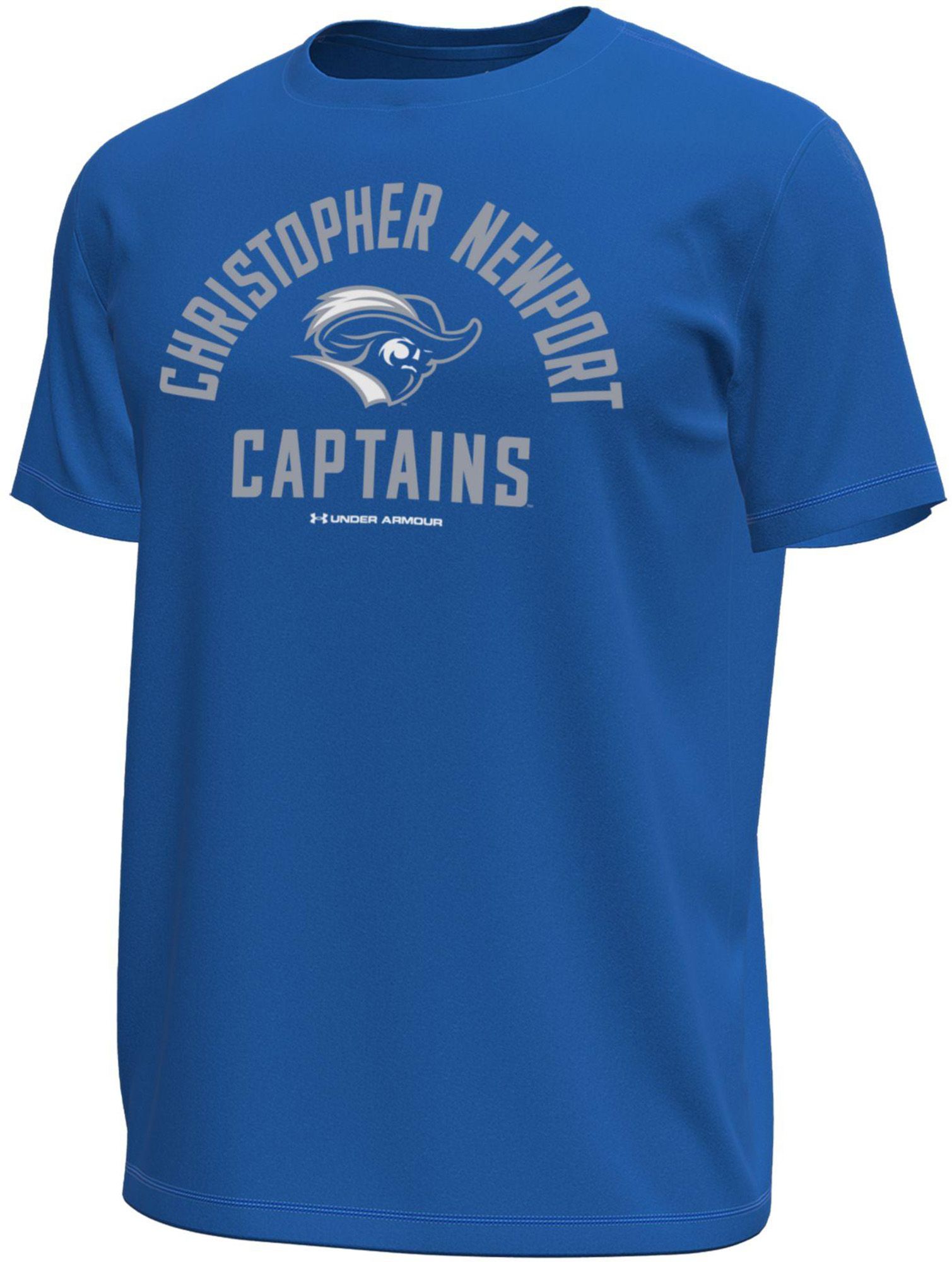 Under Armour Men's Christopher Newport Captains Royal Tech Stretch T-Shirt