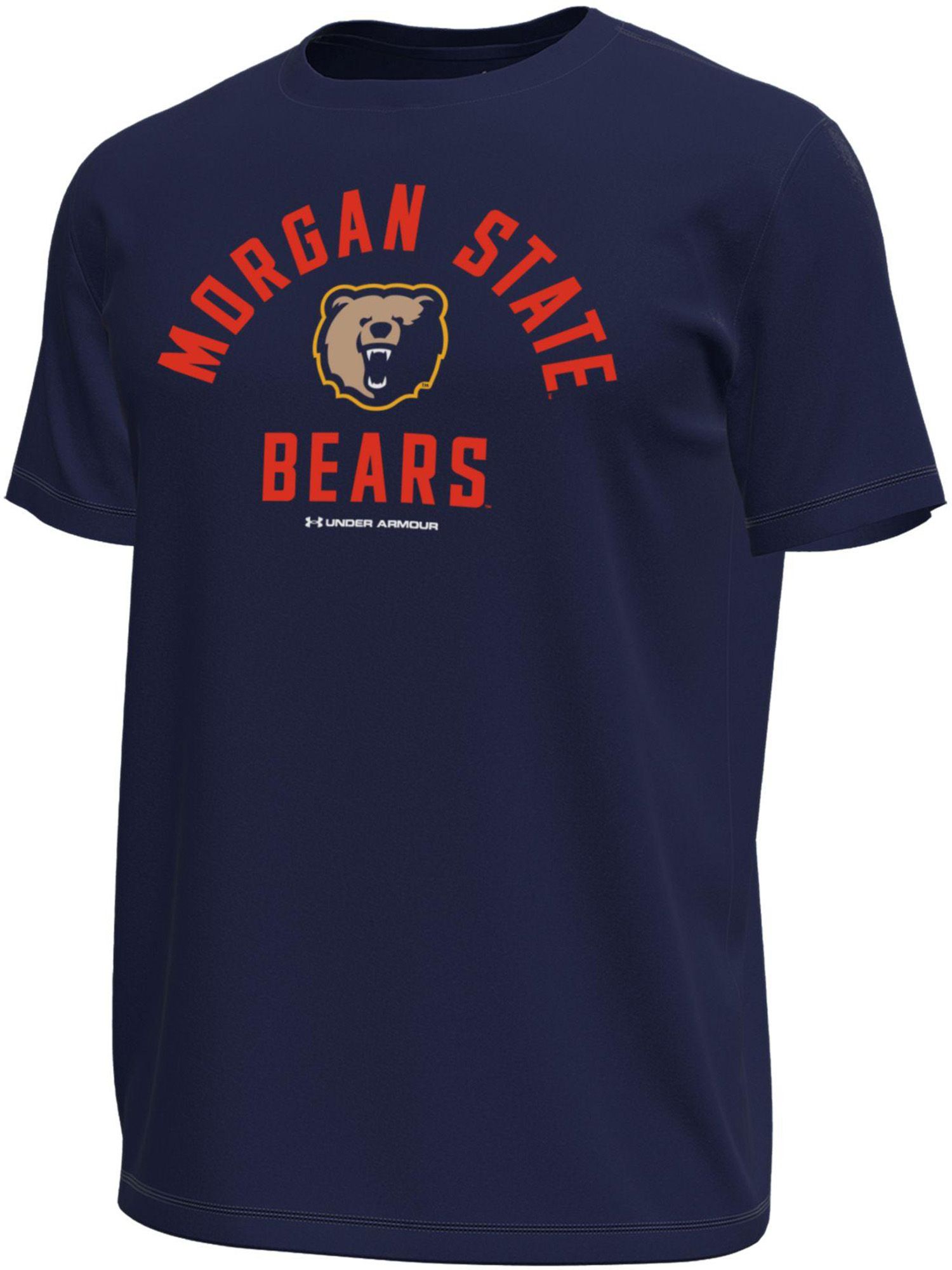 Under Armour Men's Morgan State Bears Navy Tech Stretch T-Shirt