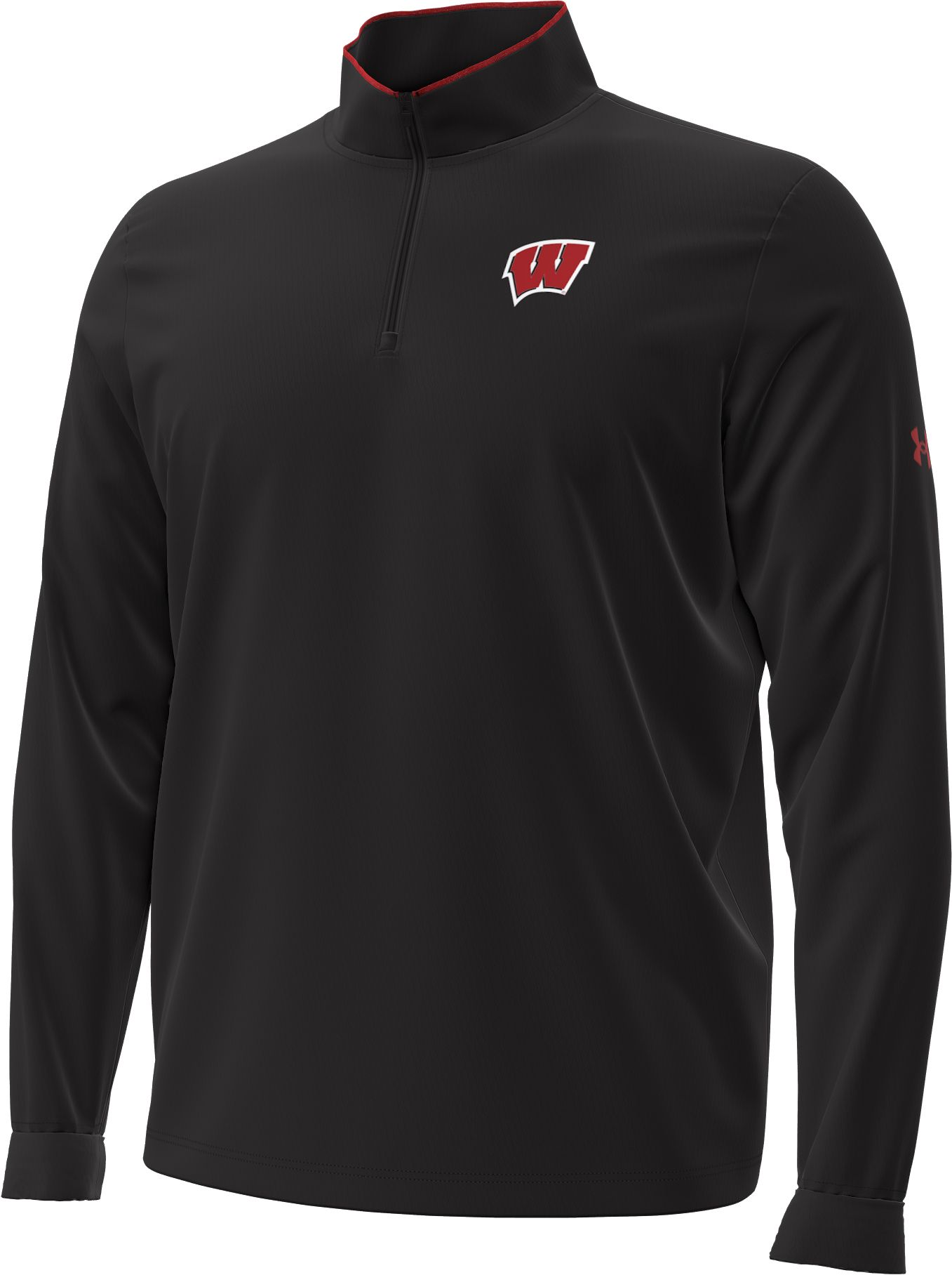Under Armour Men's Wisconsin Badgers Midweight 1/4 Zip