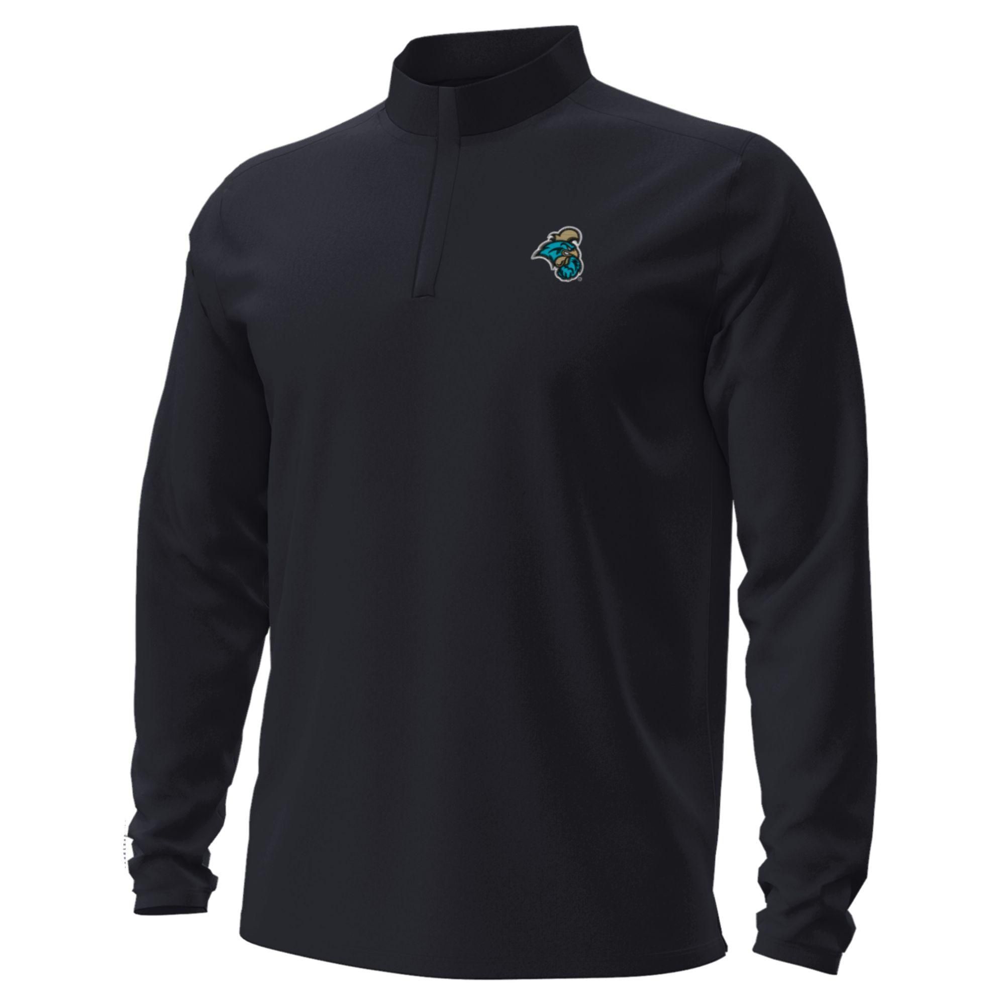 Under Armour Men's Coastal Carolina Chanticleers Black Motion 1/4-Zip Pullover