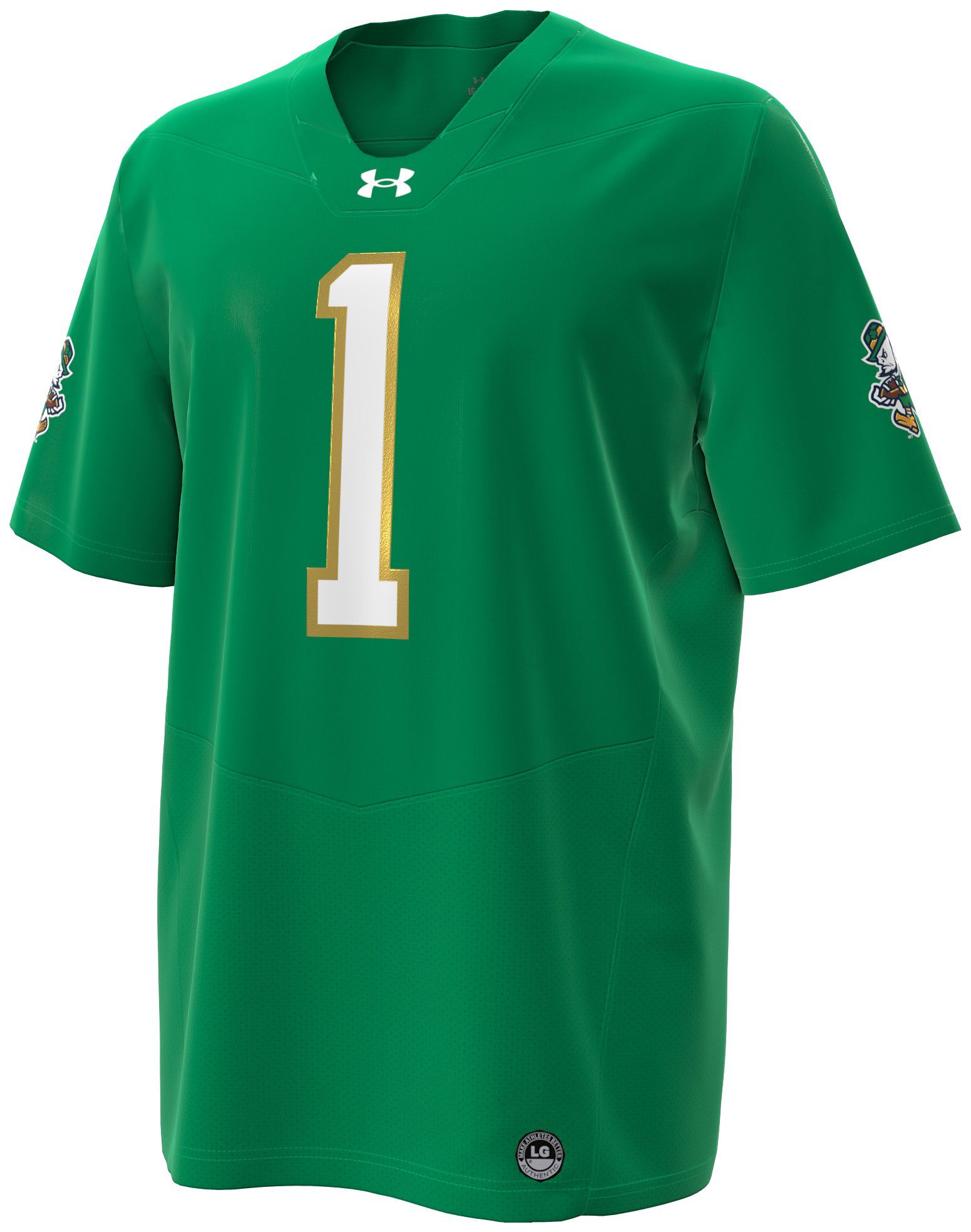 Under Armour Men's Notre Dame Fighting Irish Green Replica Jersey