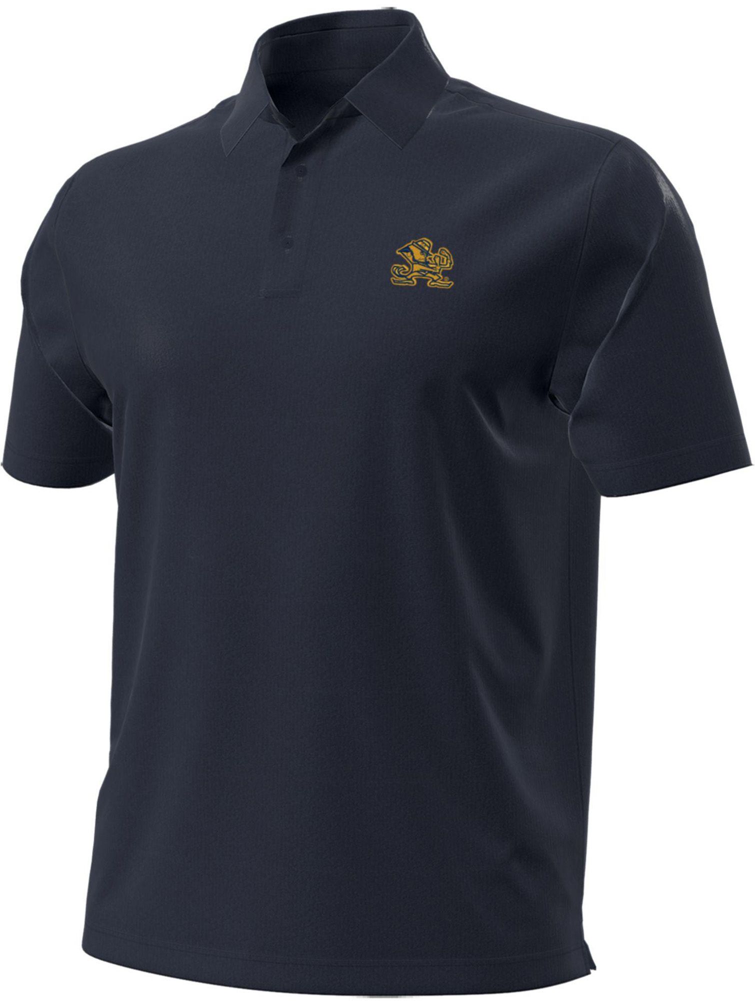 Under Armour Men's Notre Dame Fighting Irish Navy Aura Polo