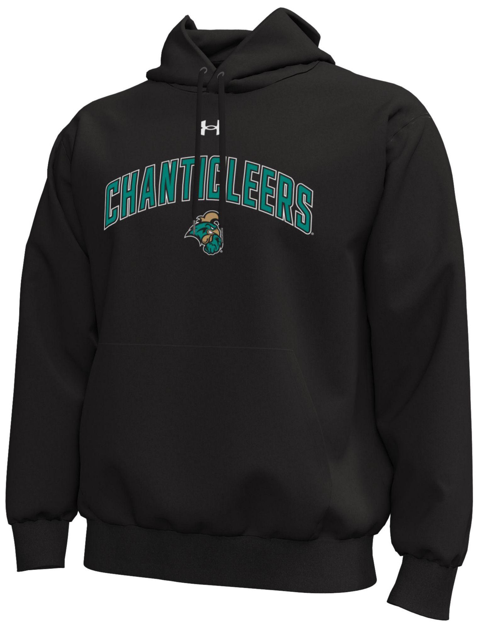 Under Armour Men's Coastal Carolina Chanticleers Black Icon Hoodie