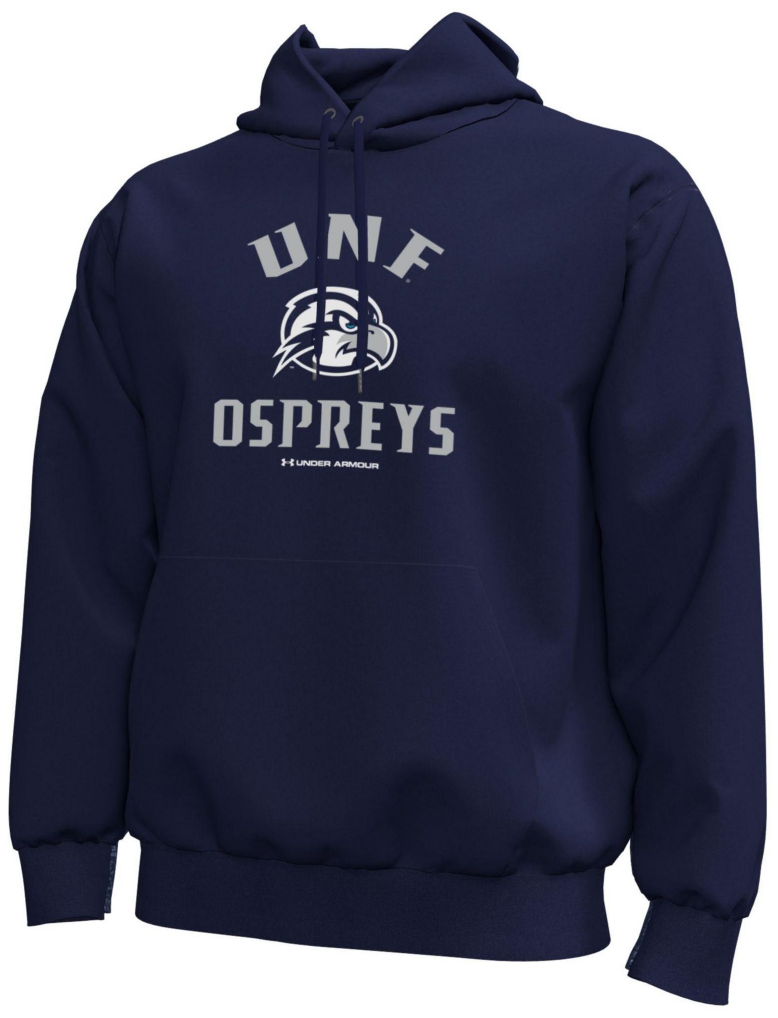 Under Armour Men's North Florida Ospreys Navy Icon Fleece Hoodie
