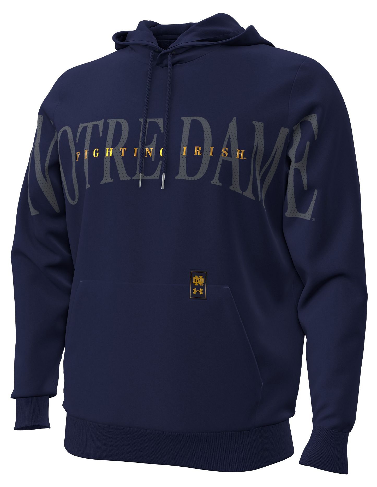 Under Armour Men's Notre Dame Fighting Irish Icon Fleece Hoodie