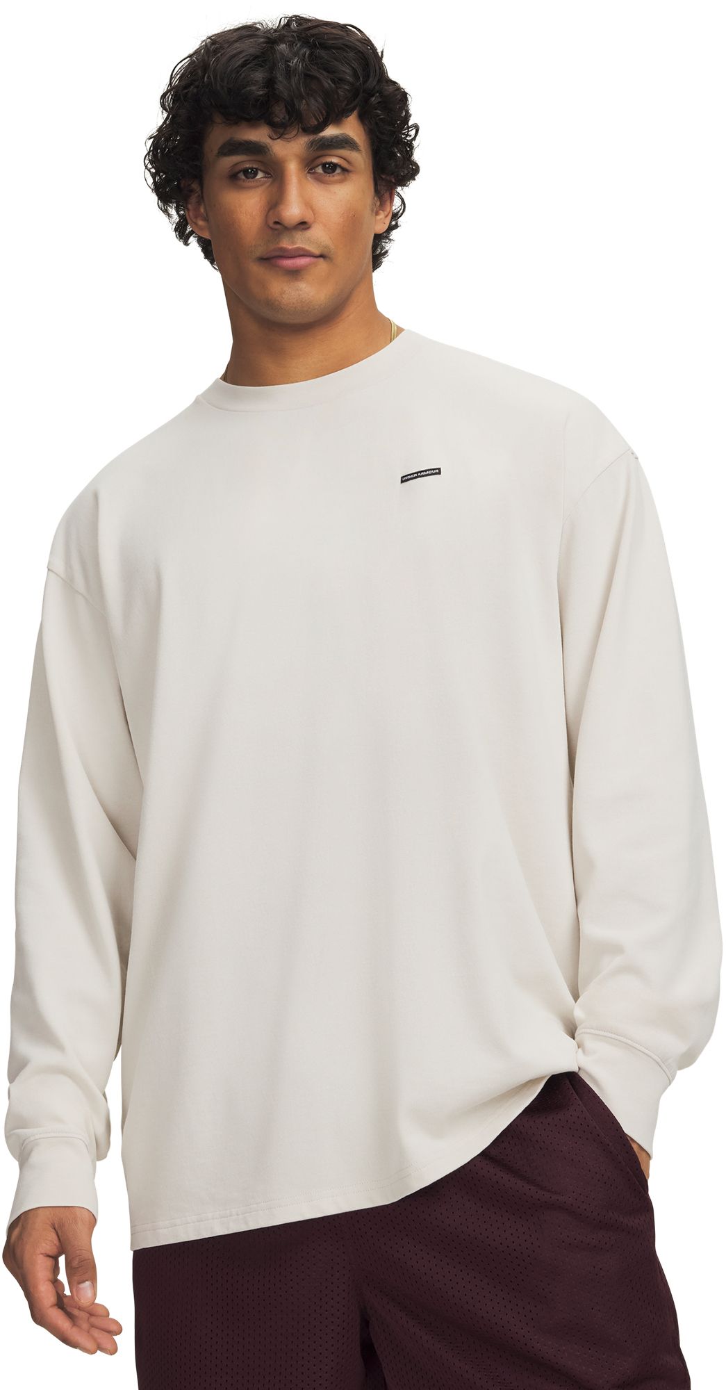 Under Armour Men's Heavyweight Wash Oversized Long Sleeve