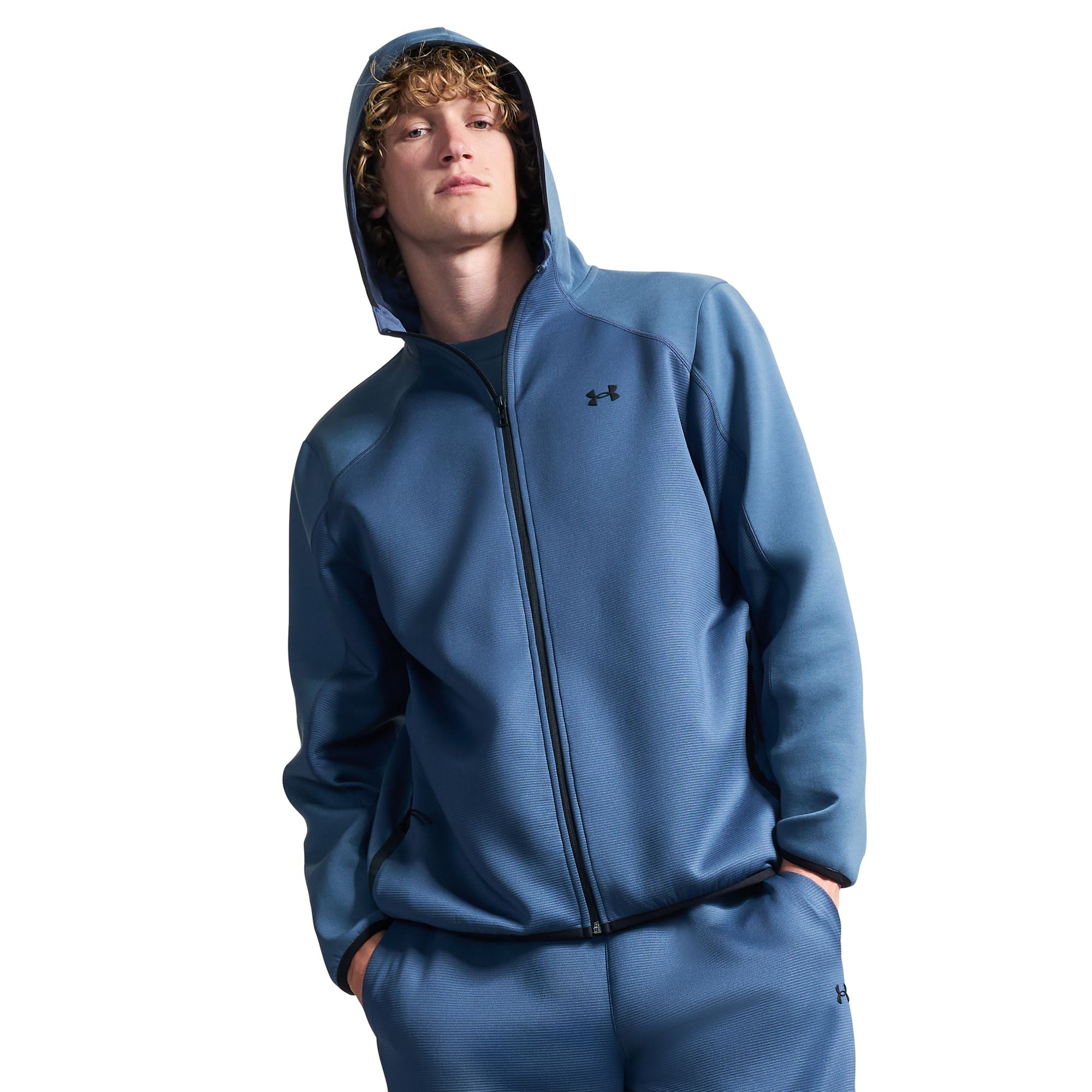 Under Armour Men's Unstoppable Fleece Textured Full Zip